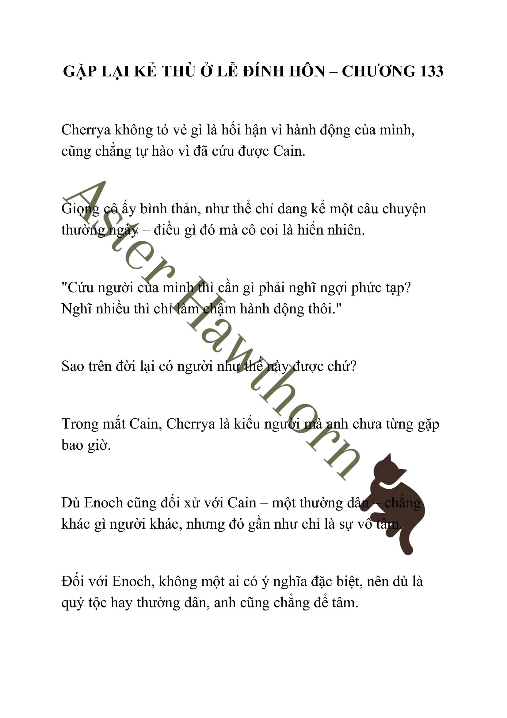 [NOVEL] Gặp Lại Kẻ Thù Ở Lễ Đính Hôn Chap 133 - Trang 2