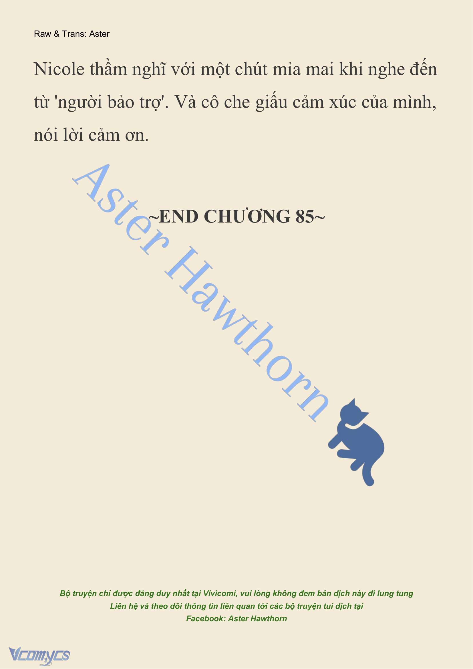 [NOVEL] Giết Cuộc Hôn Nhân Này Chap 85 - Trang 2