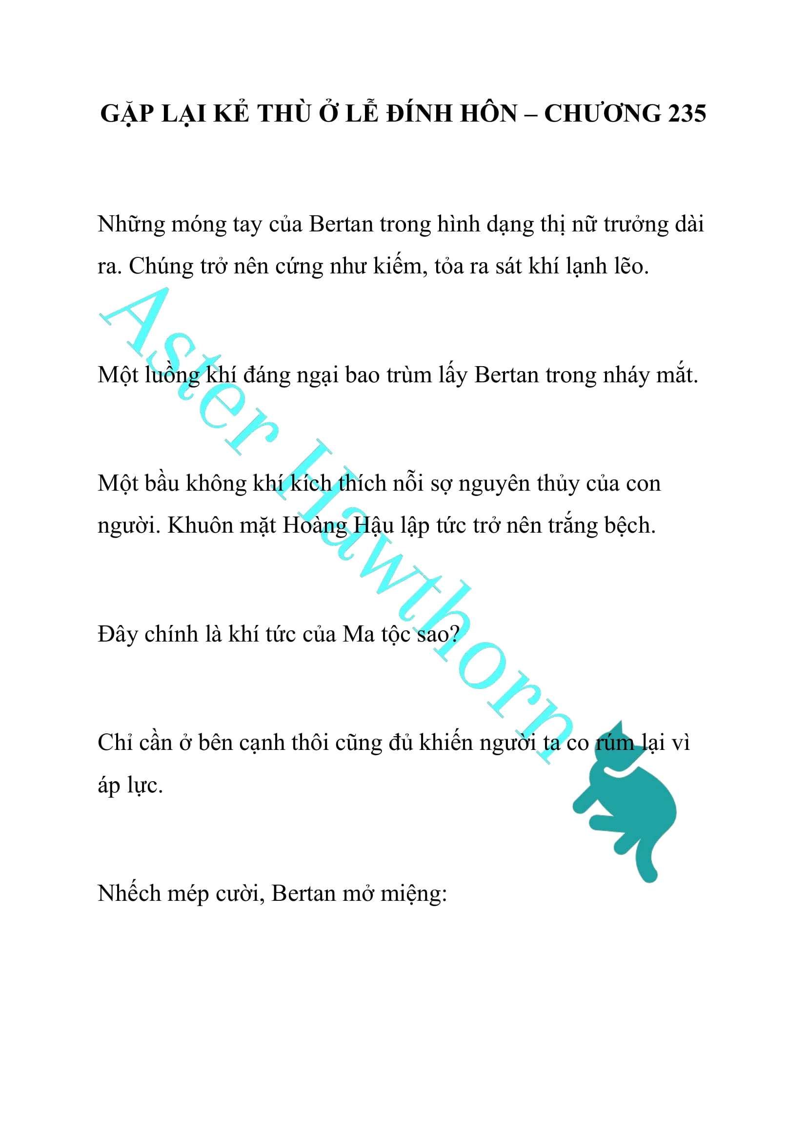 [NOVEL] Gặp Lại Kẻ Thù Ở Lễ Đính Hôn Chap 235 - Trang 2