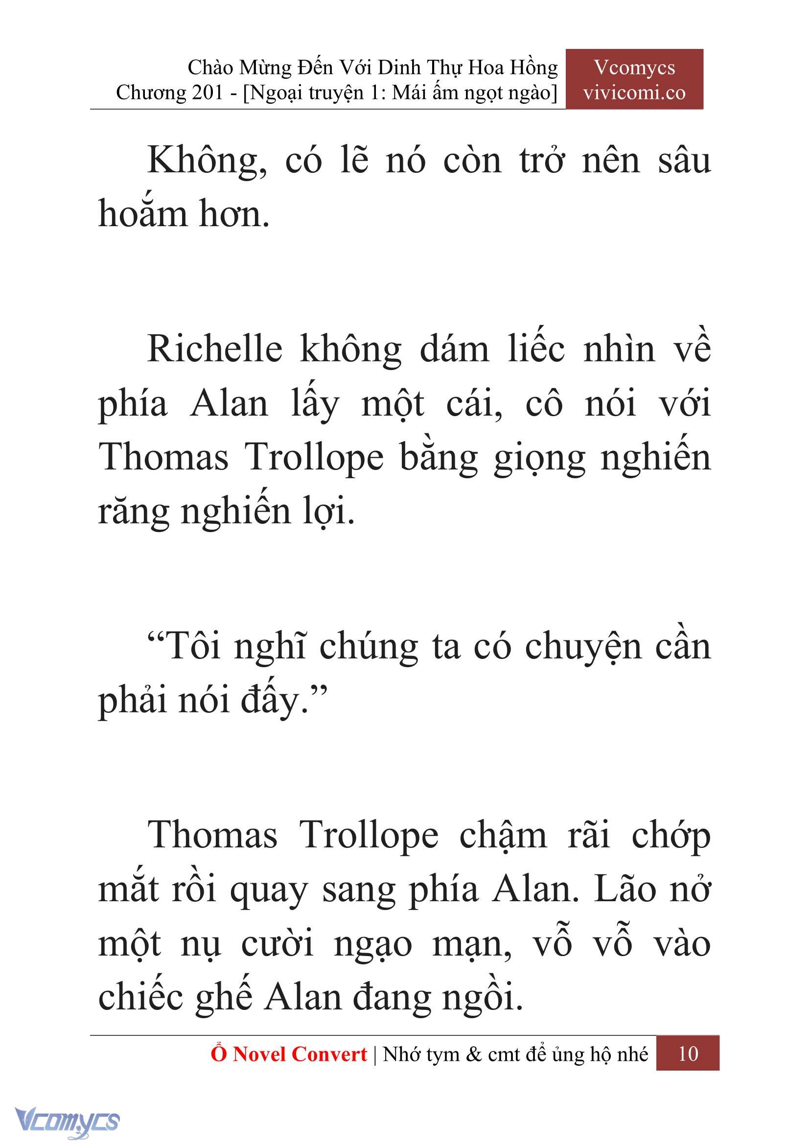 [Novel] Chào Mừng Đến Với Dinh Thự Hoa Hồng Chap 201 - Trang 2