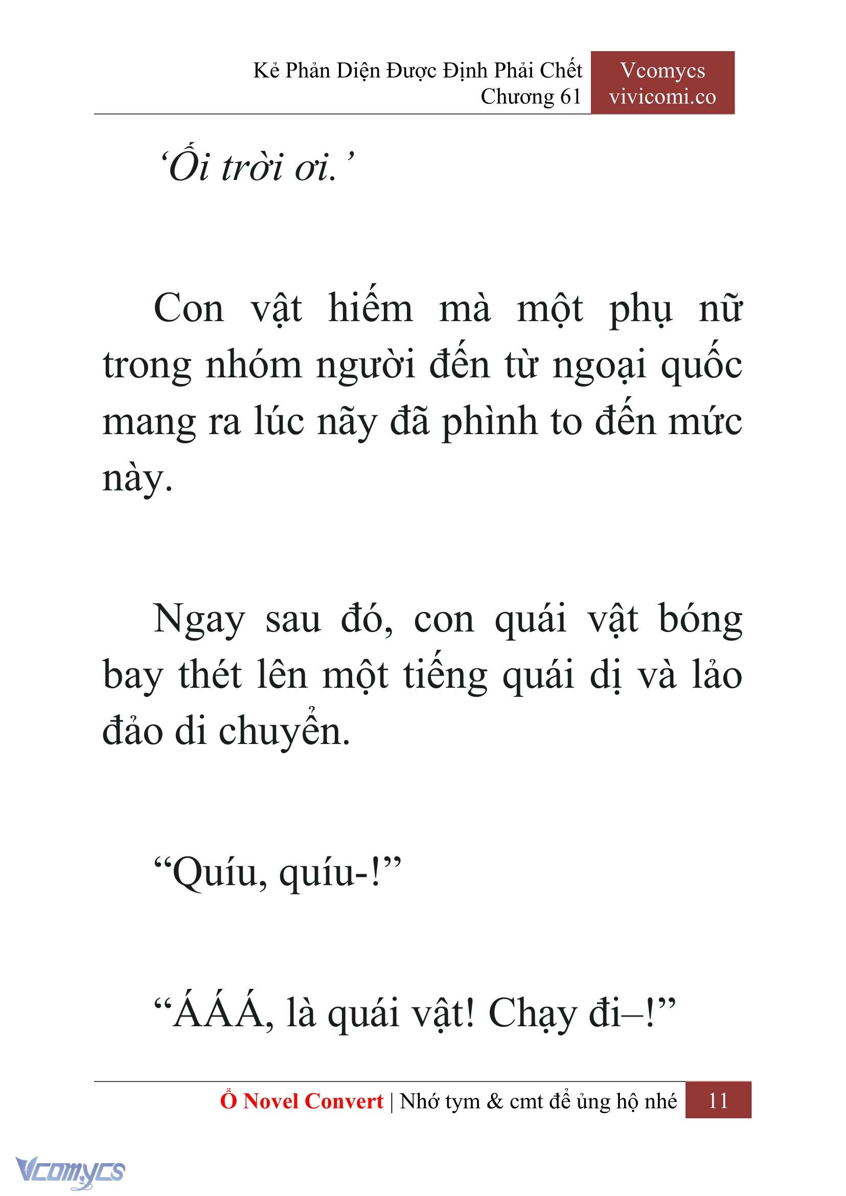 [Novel] Kẻ Phản Diện Được Định Phải Chết Chap 61 - Trang 2