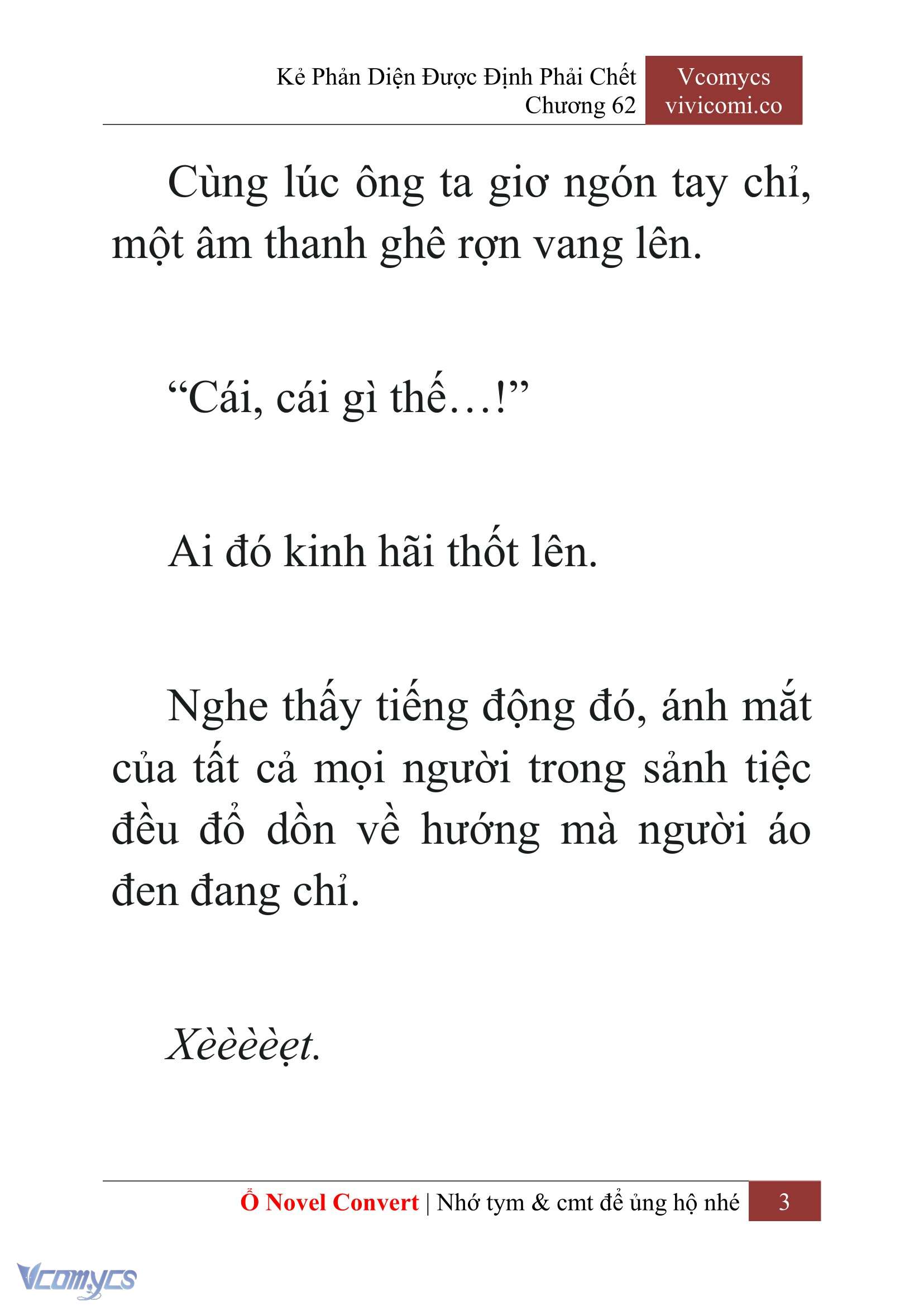 [Novel] Kẻ Phản Diện Được Định Phải Chết Chap 62 - Trang 2