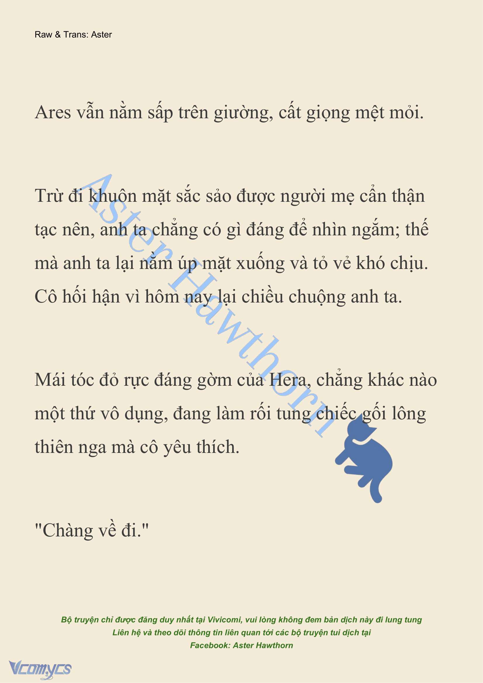 [NOVEL] Dành Cho Các Nữ Thần: Dành cho Psyche Chap 3 - Trang 2