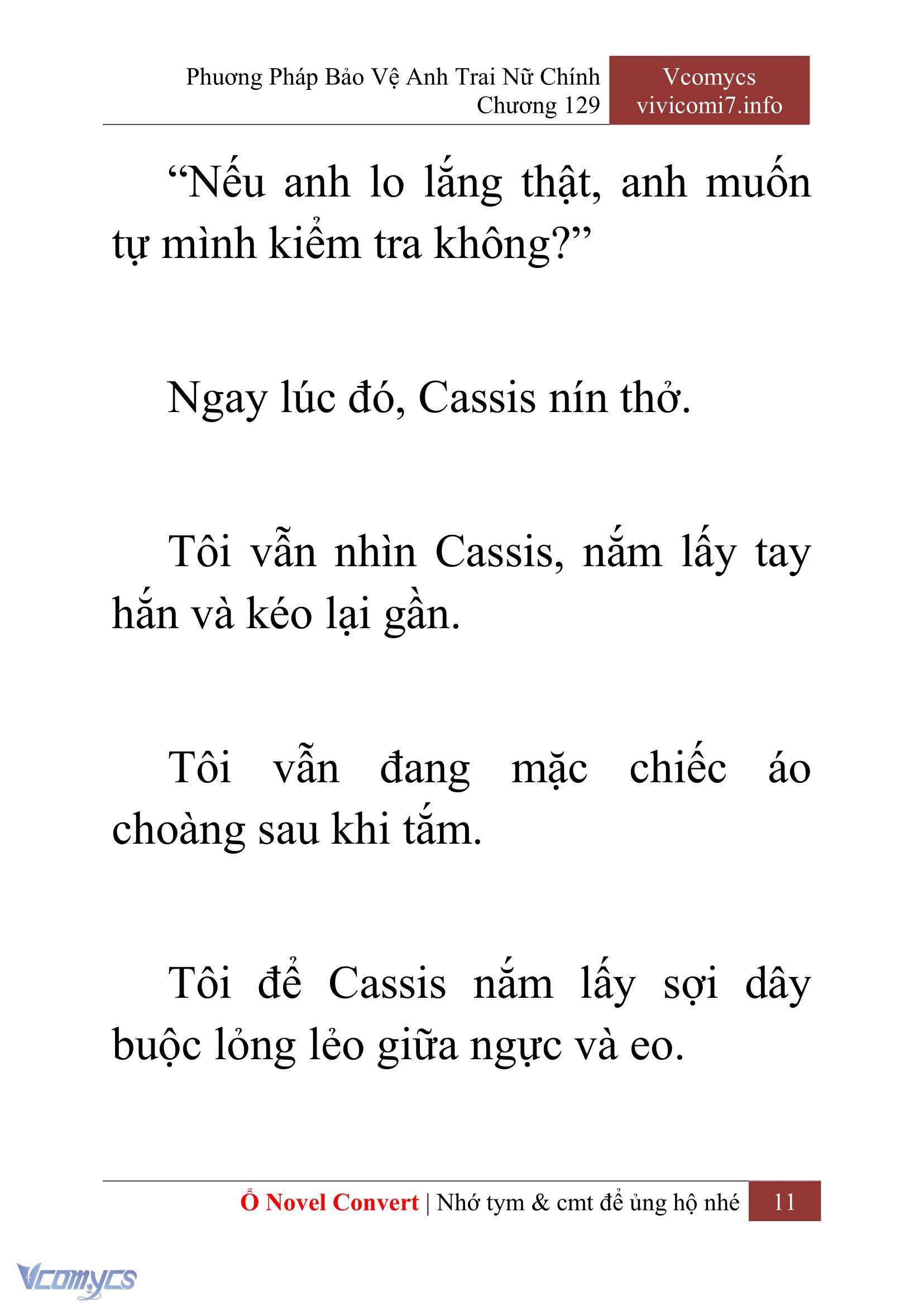 [Novel] Phương Pháp Bảo Vệ Anh Trai Nữ Chính Chap 129 - Trang 2