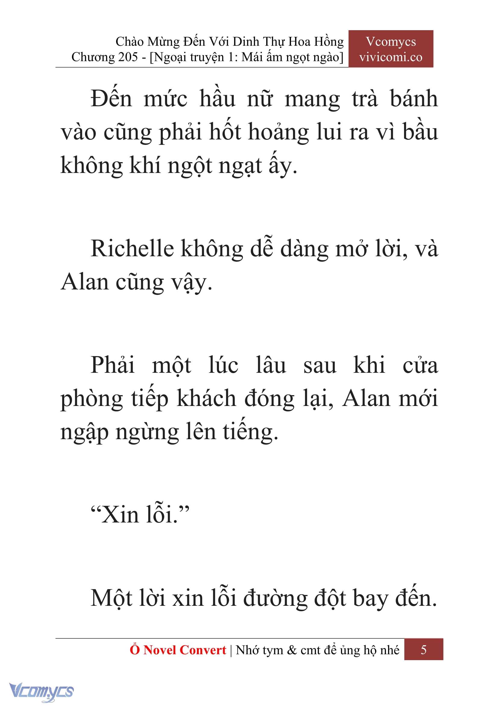 [Novel] Chào Mừng Đến Với Dinh Thự Hoa Hồng Chap 205 - Trang 2