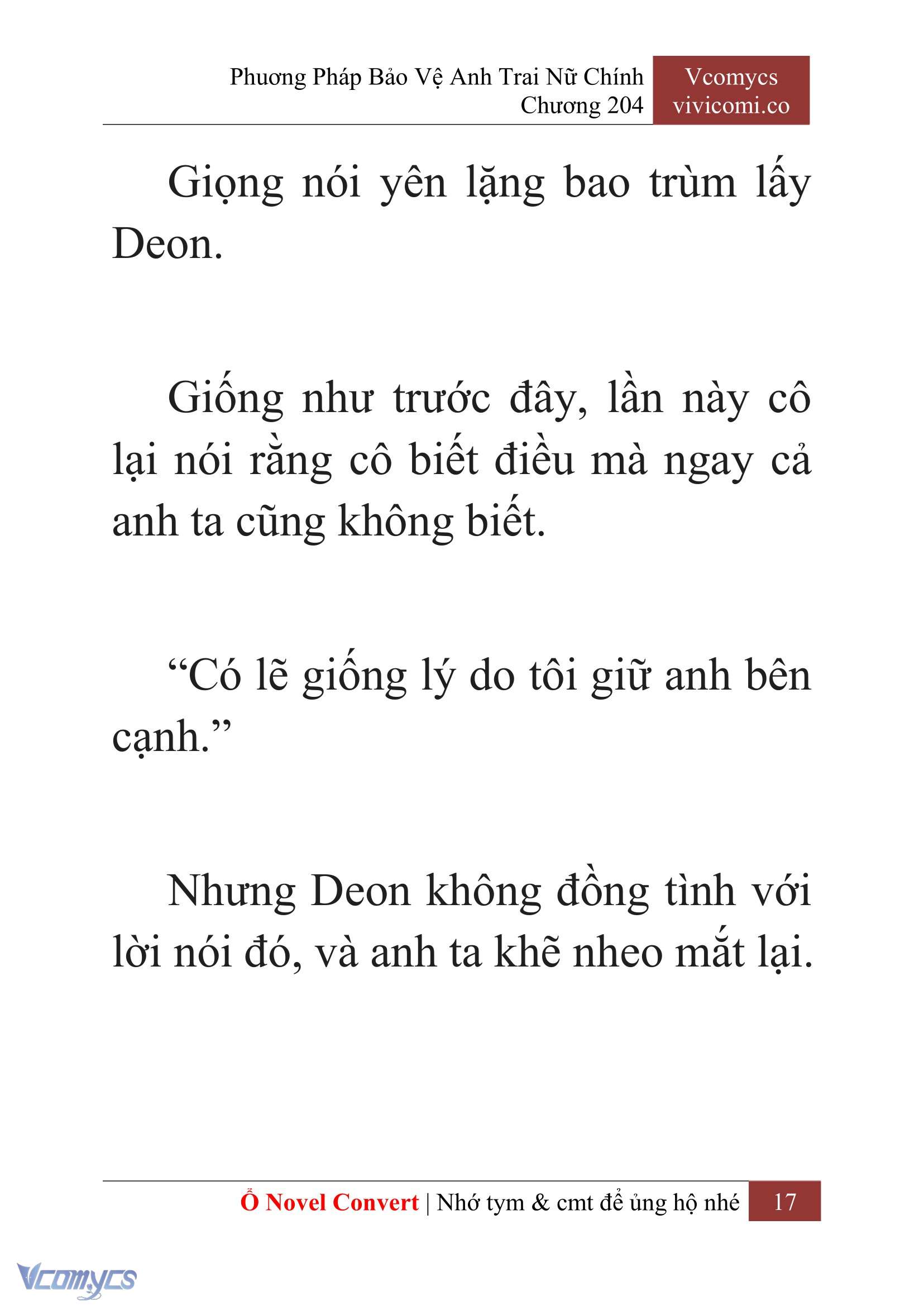 [Novel] Phương Pháp Bảo Vệ Anh Trai Nữ Chính Chap 204 - Trang 2