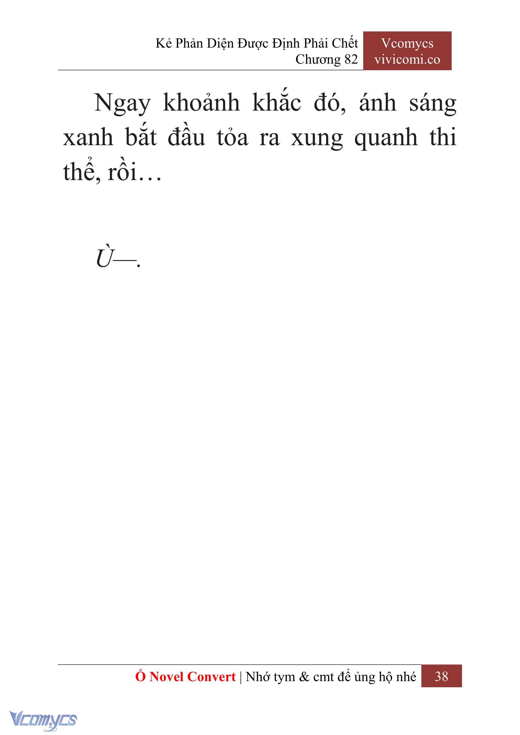 [Novel] Kẻ Phản Diện Được Định Phải Chết Chap 82 - Next Chap 83