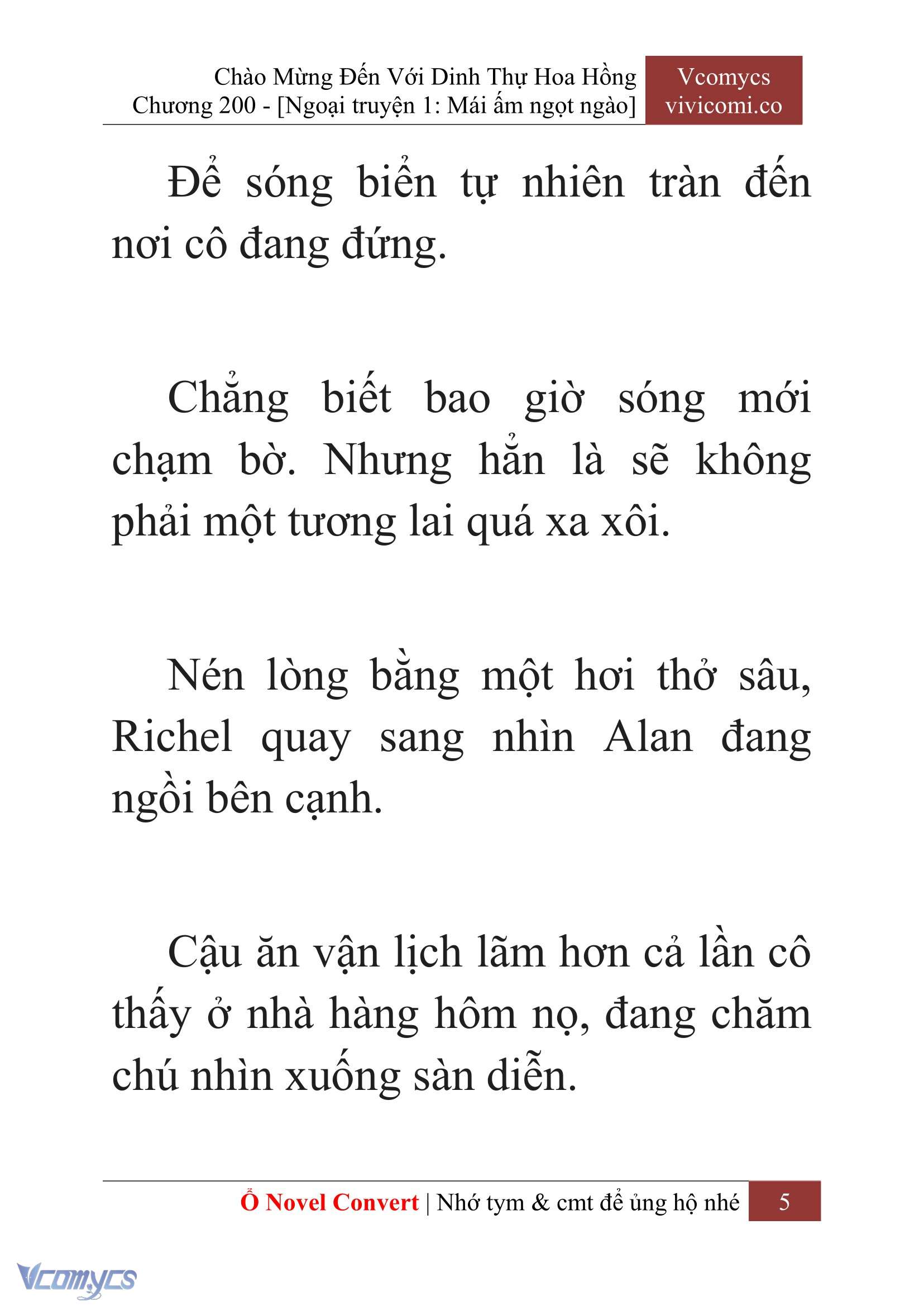 [Novel] Chào Mừng Đến Với Dinh Thự Hoa Hồng Chap 200 - Trang 2