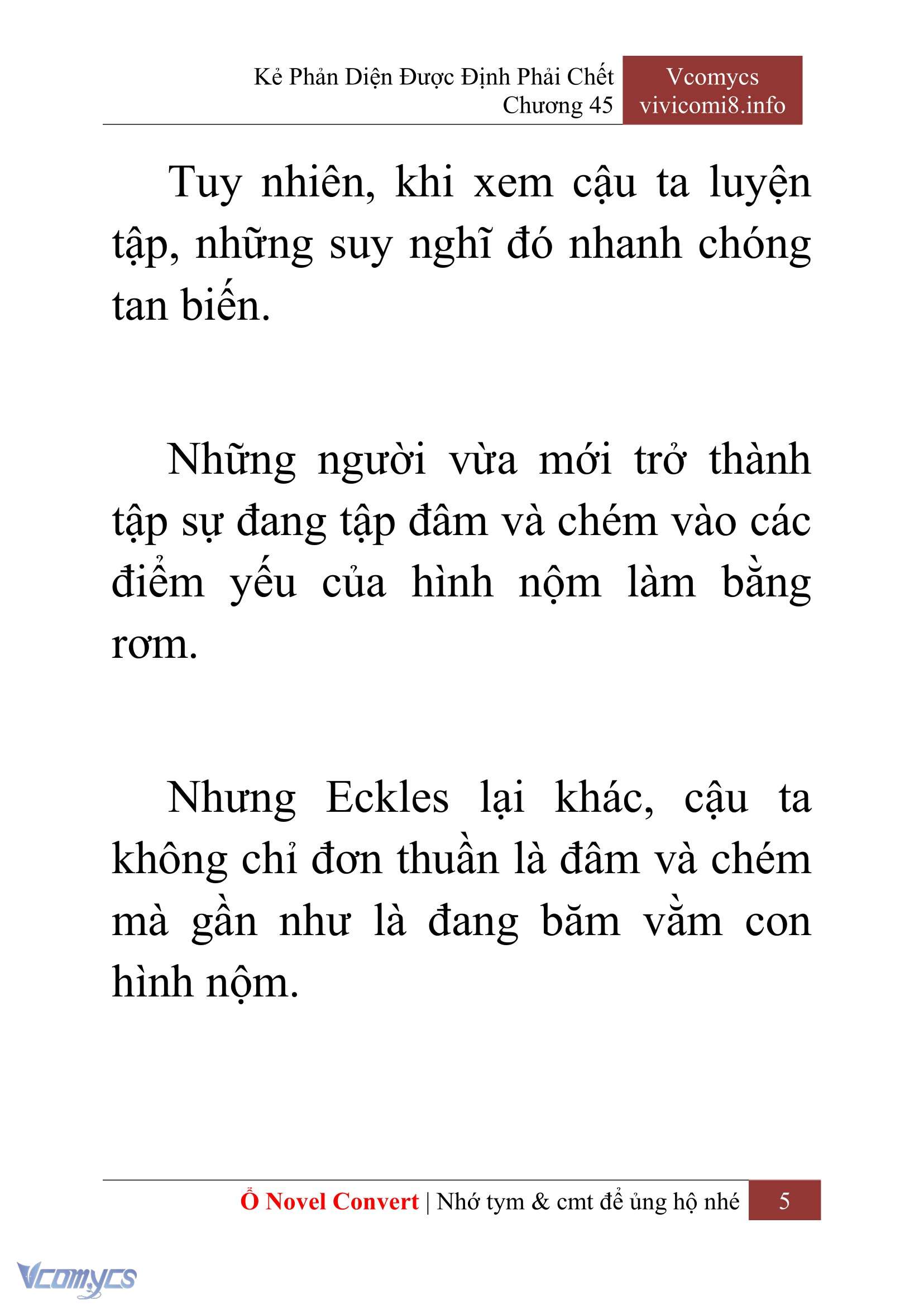 [Novel] Kẻ Phản Diện Được Định Phải Chết Chap 45 - Trang 2