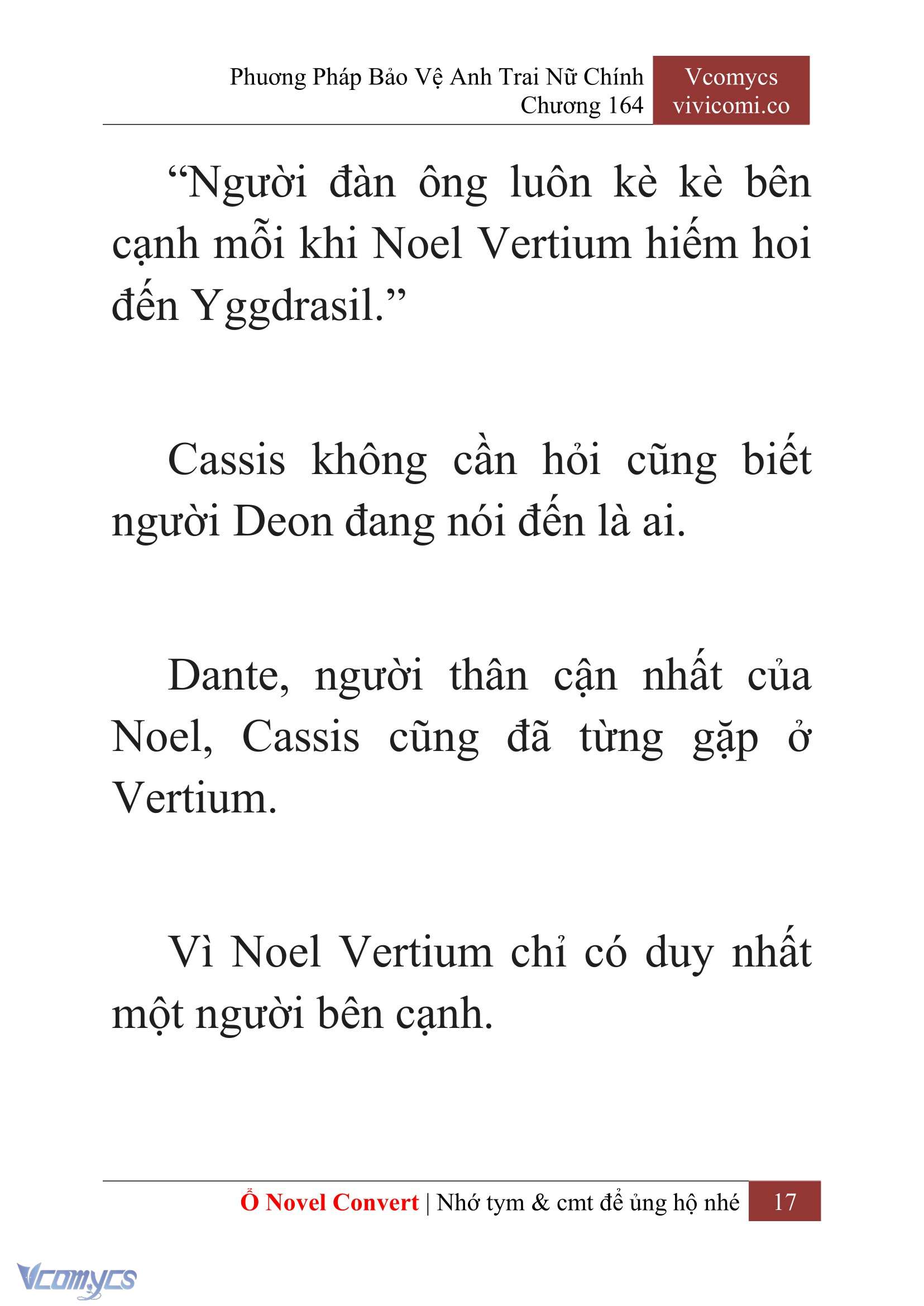 [Novel] Phương Pháp Bảo Vệ Anh Trai Nữ Chính Chap 164 - Trang 2