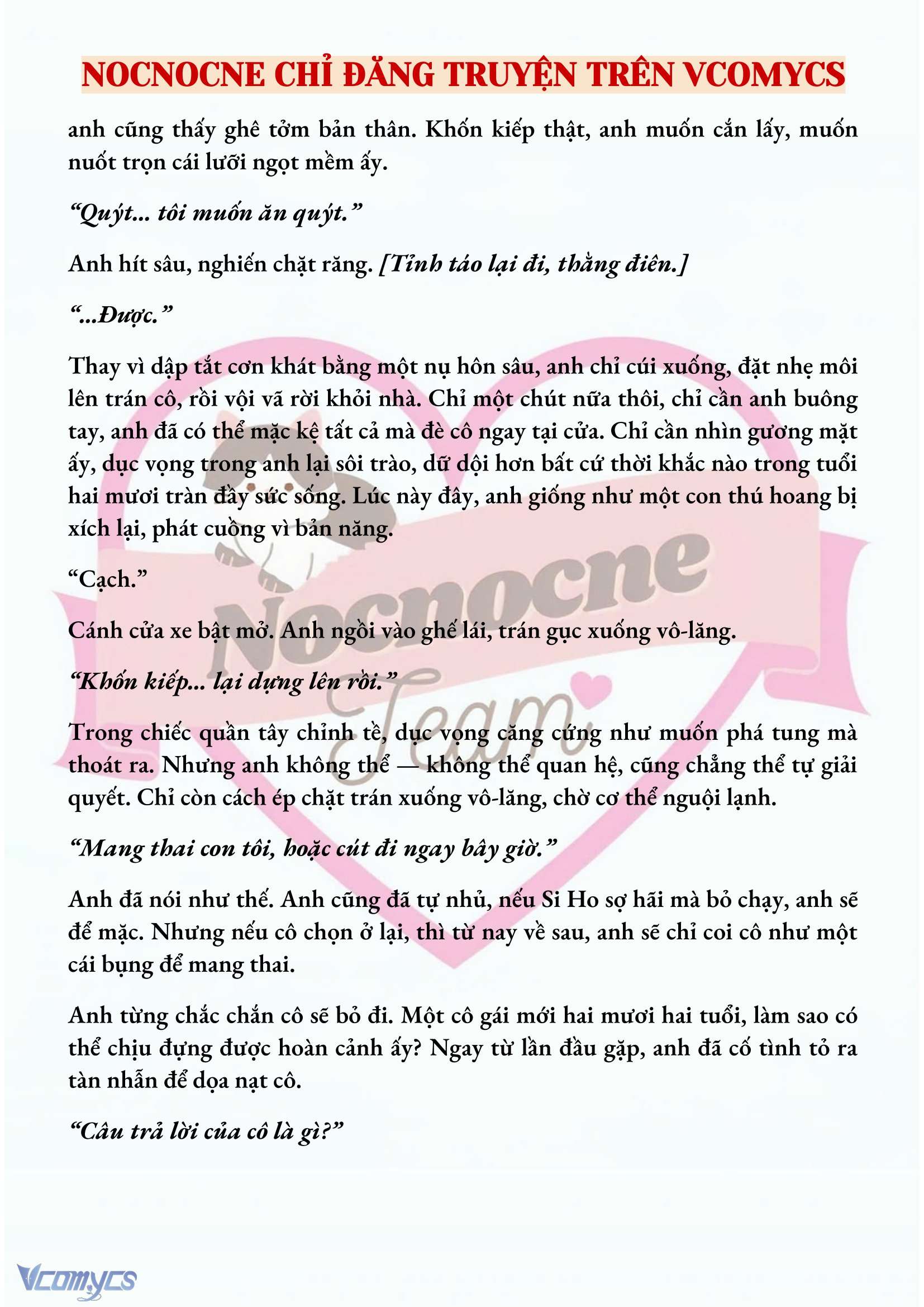 [NOVEL] MANG THAI, CƯỠNG ĐOẠT Chap 46 - Trang 2