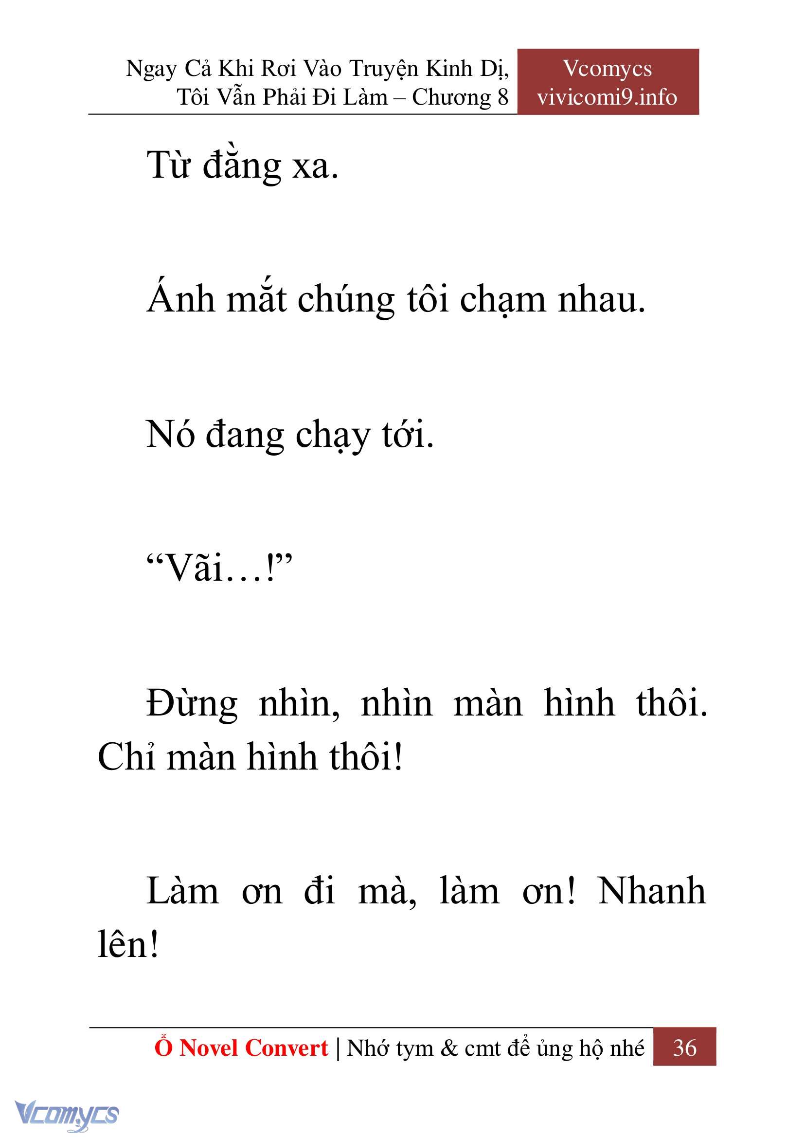 [Novel] Ngay Cả Khi Rơi Vào Truyện Kinh Dị, Tôi Vẫn Phải Đi Làm Chap 8 - Trang 2