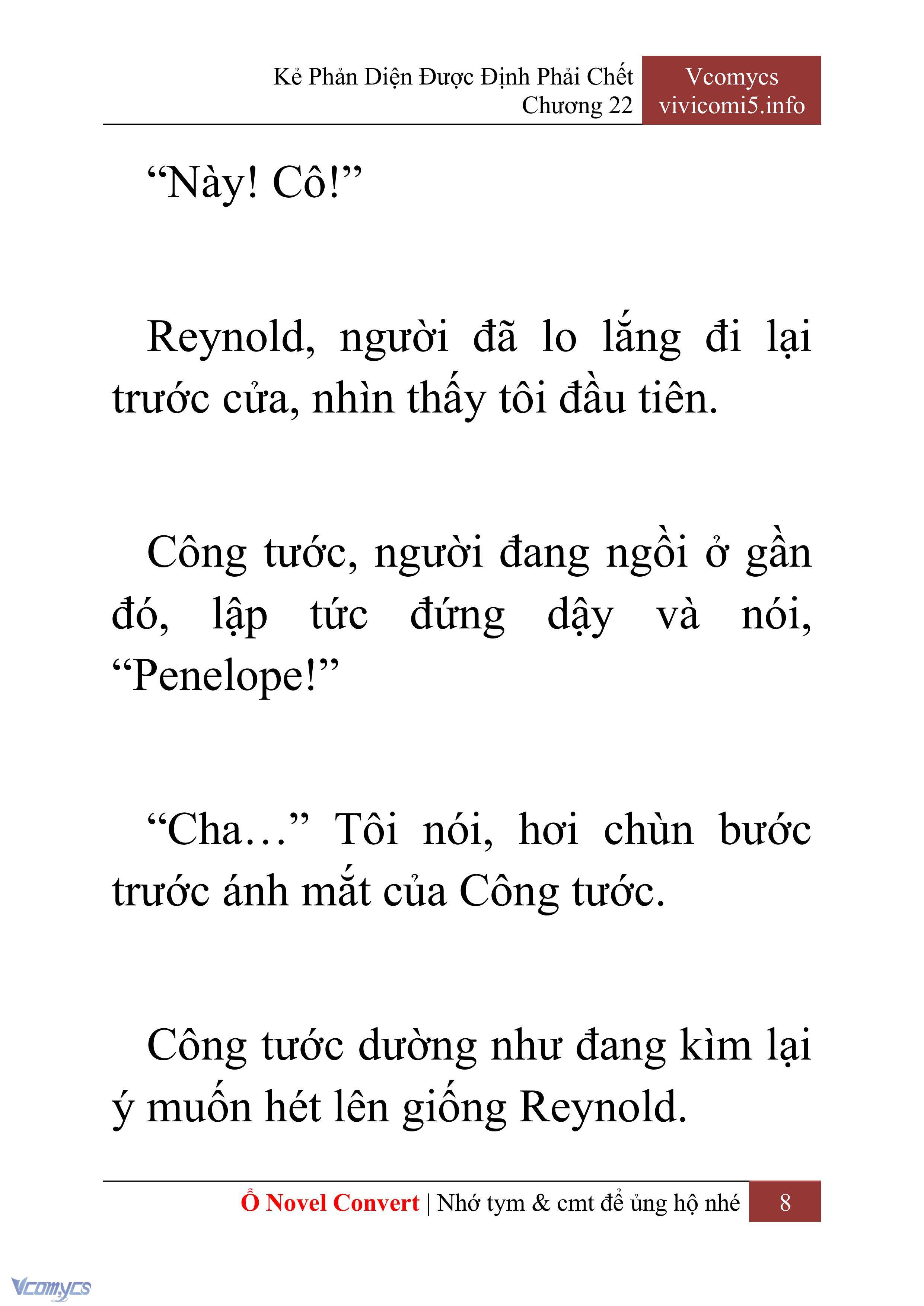 [Novel] Kẻ Phản Diện Được Định Phải Chết Chap 22 - Trang 2