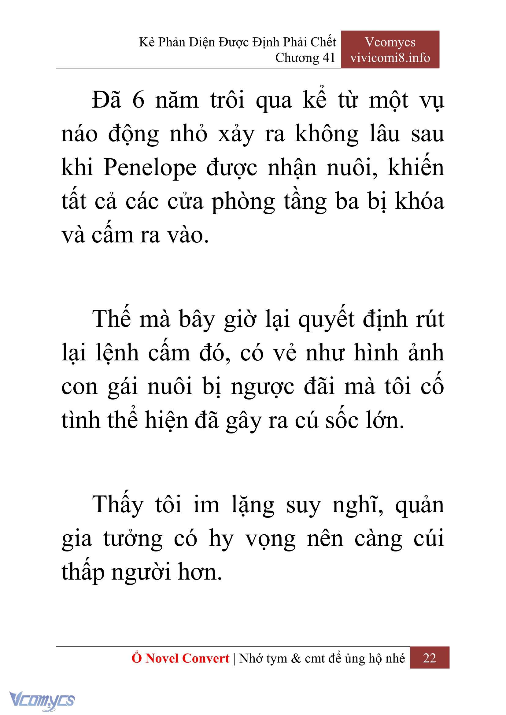 [Novel] Kẻ Phản Diện Được Định Phải Chết Chap 41 - Trang 2