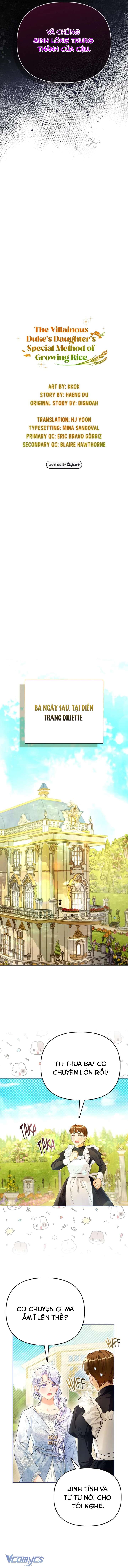 Phương Pháp Trồng Lúa Đặc Biệt Của Ác Nữ Chap 37 - Next Chap 38