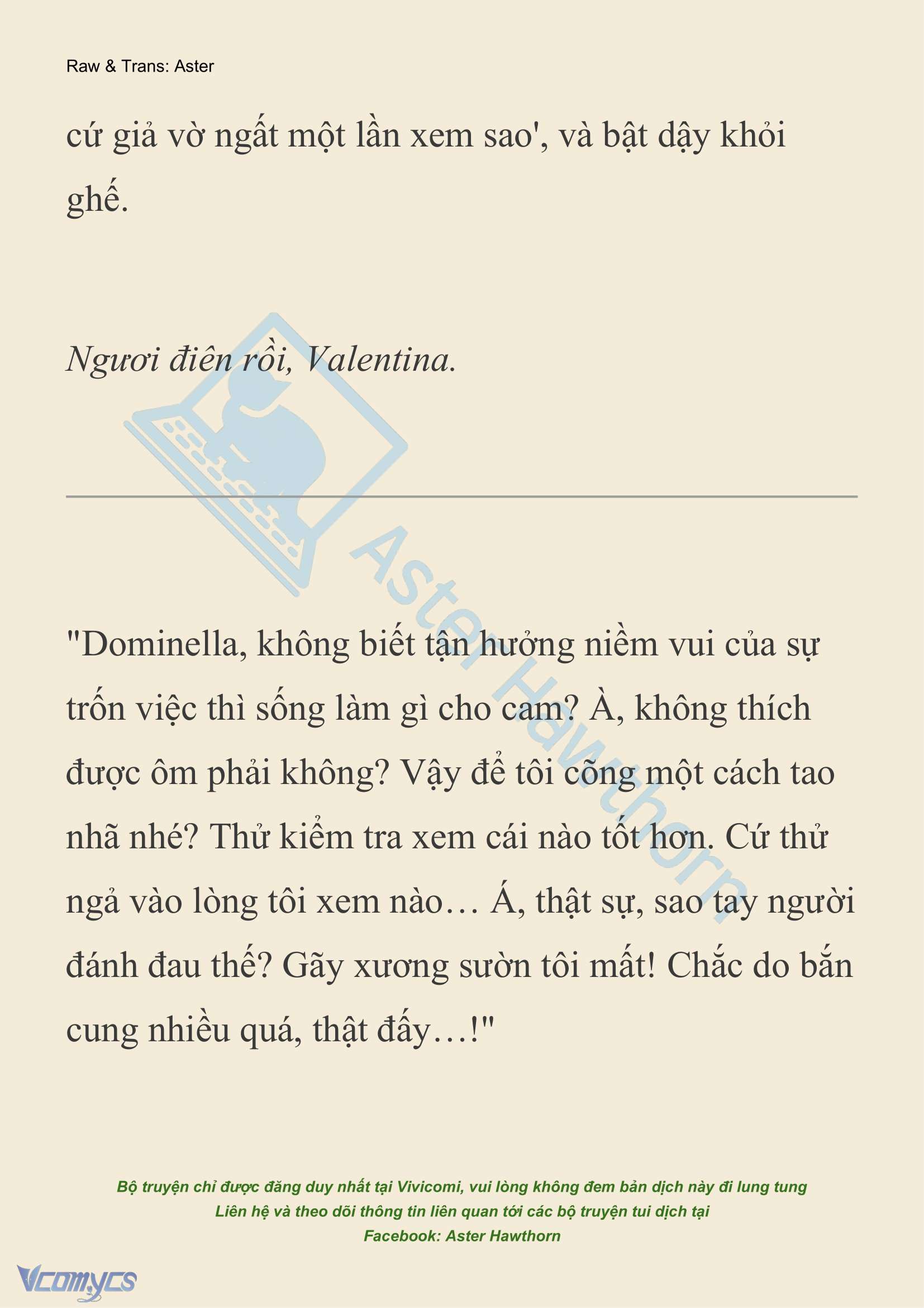 [NOVEL] Thiên Đường Của Valentina Chap 120 - Trang 2