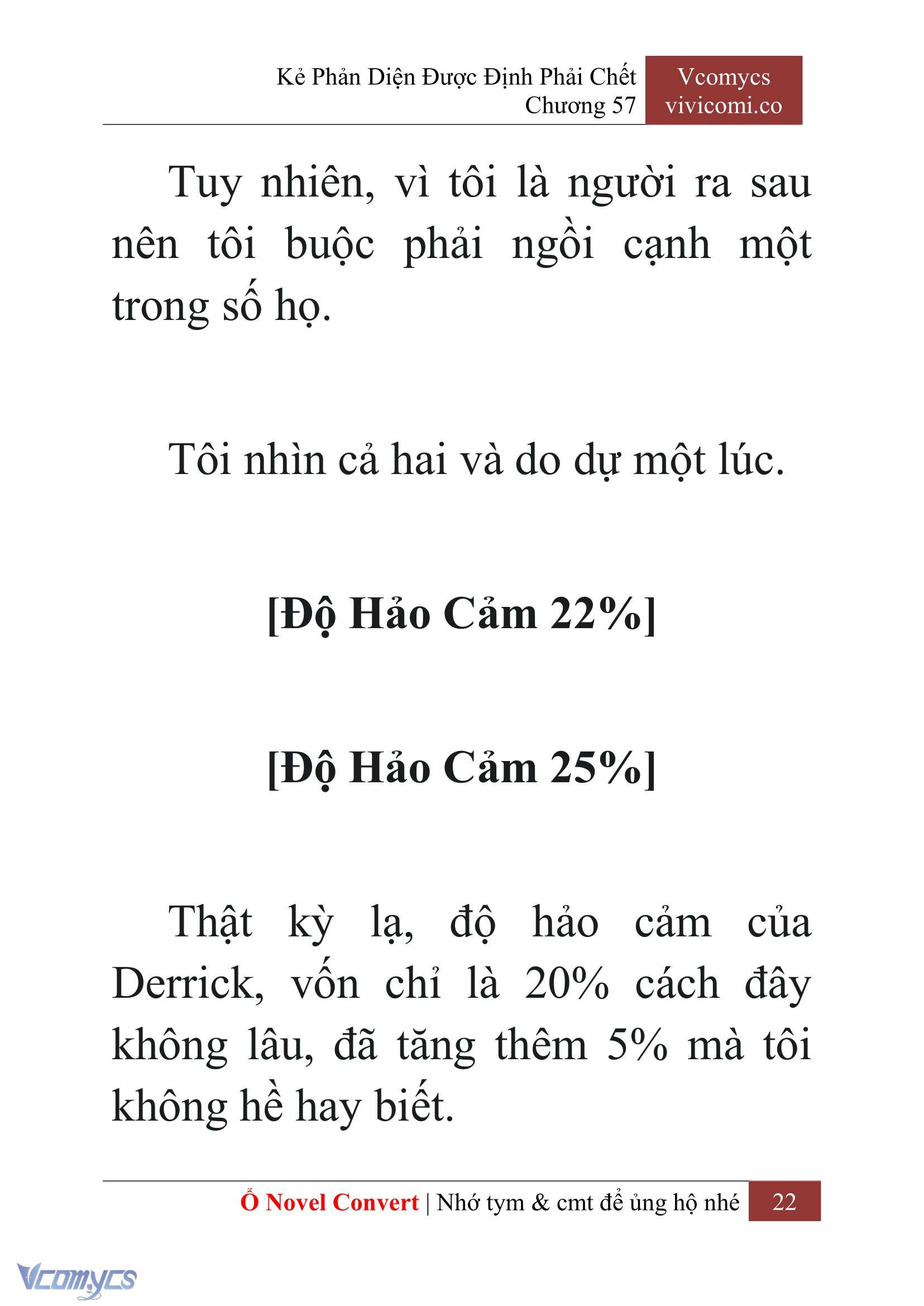 [Novel] Kẻ Phản Diện Được Định Phải Chết Chap 57 - Trang 2