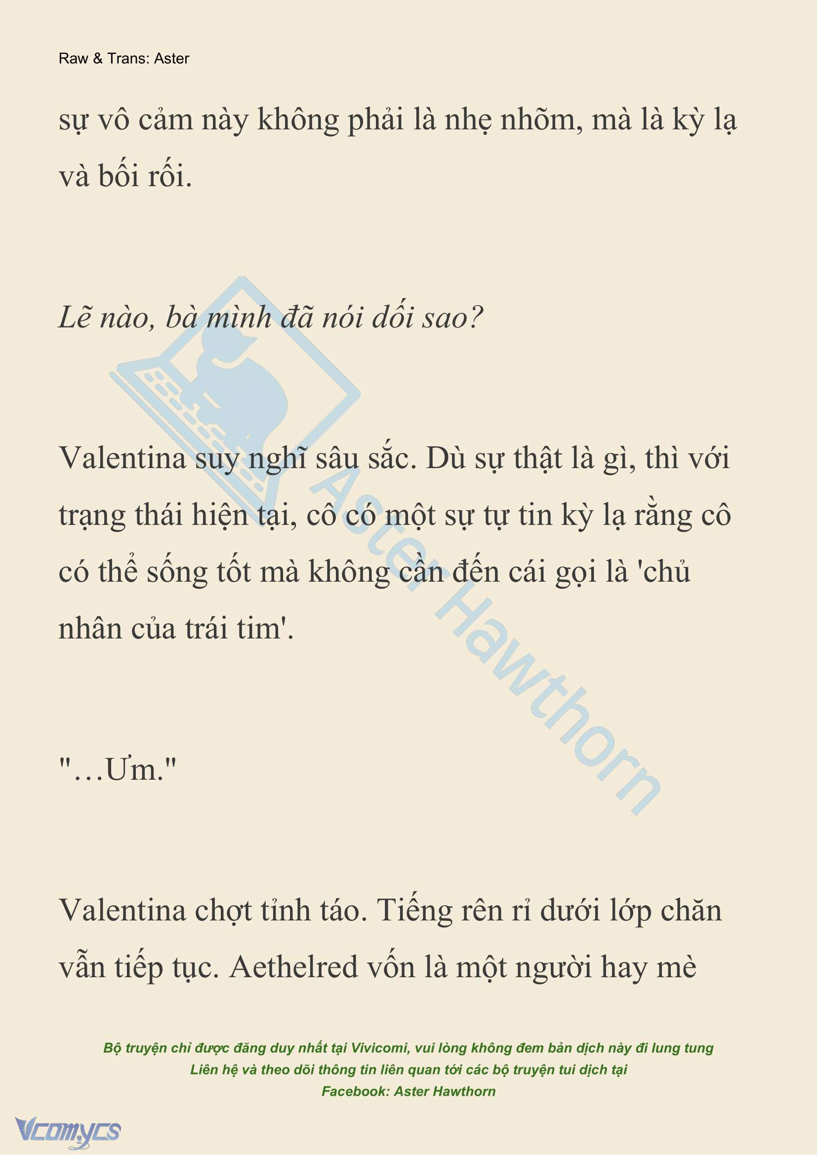[NOVEL] Thiên Đường Của Valentina Chap 116 - Trang 2