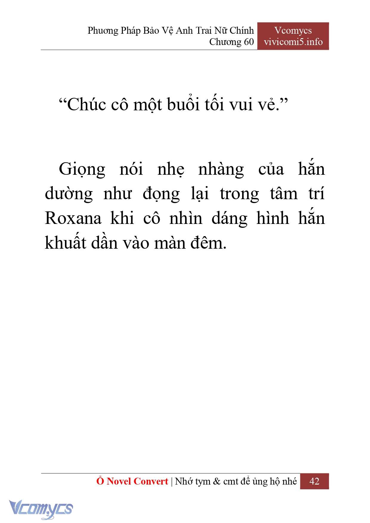 [Novel] Phương Pháp Bảo Vệ Anh Trai Nữ Chính Chap 60 - Trang 2