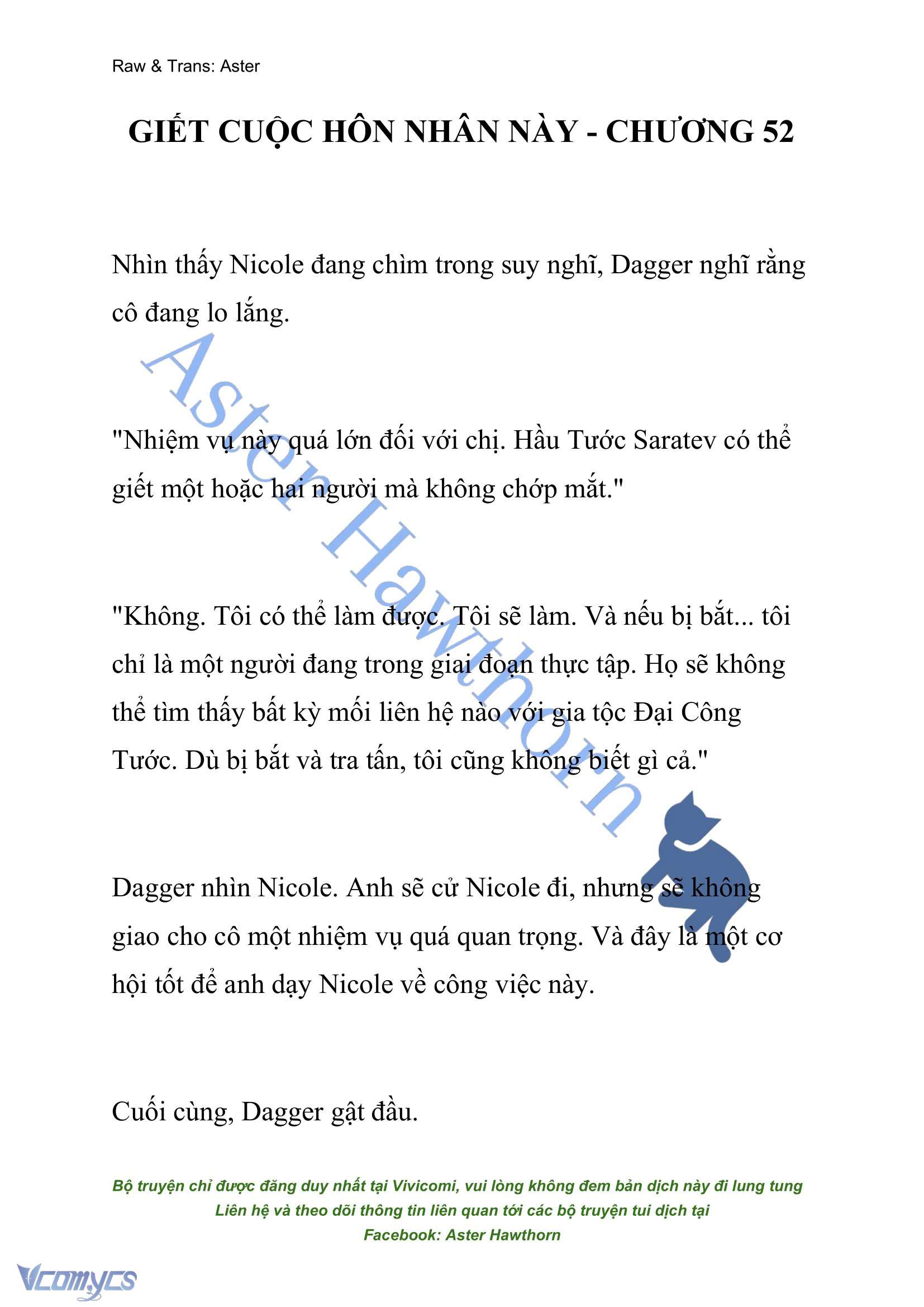 [NOVEL] Giết Cuộc Hôn Nhân Này Chap 52 - Trang 2