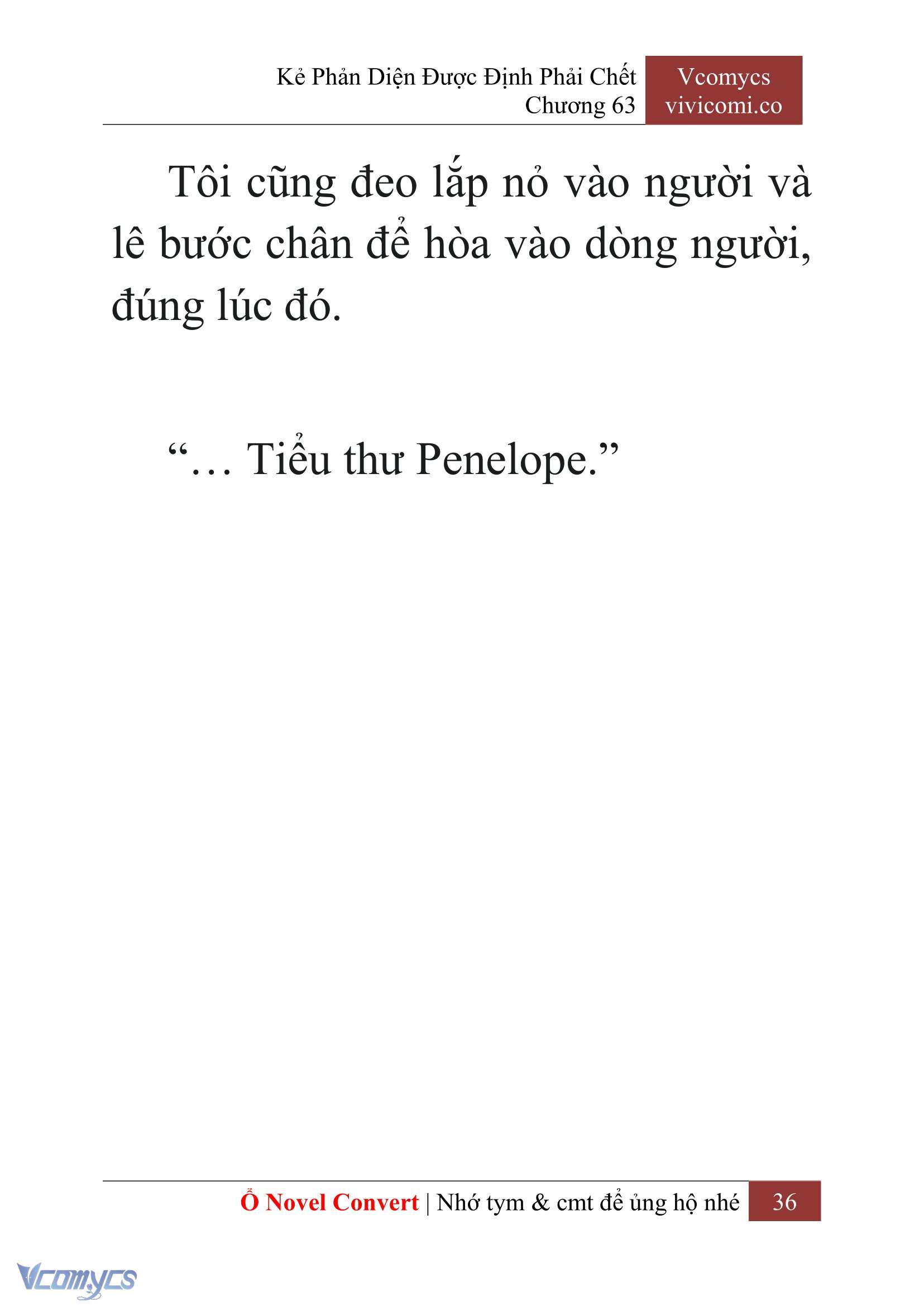 [Novel] Kẻ Phản Diện Được Định Phải Chết Chap 63 - Trang 2