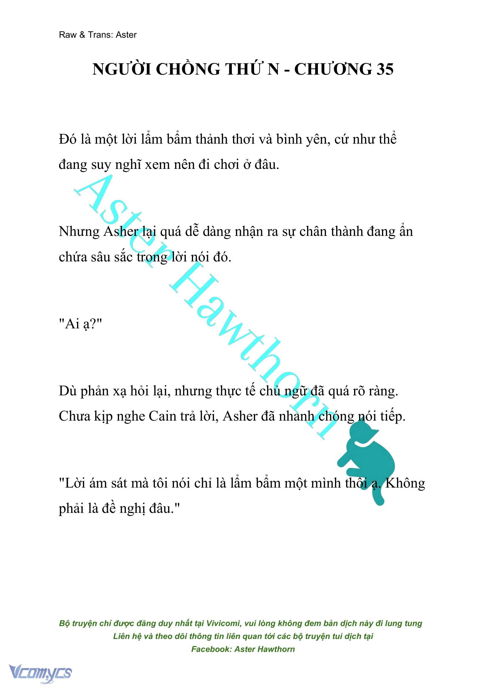 [NOVEL] Người Chồng Thứ N Chap 35 - Trang 2