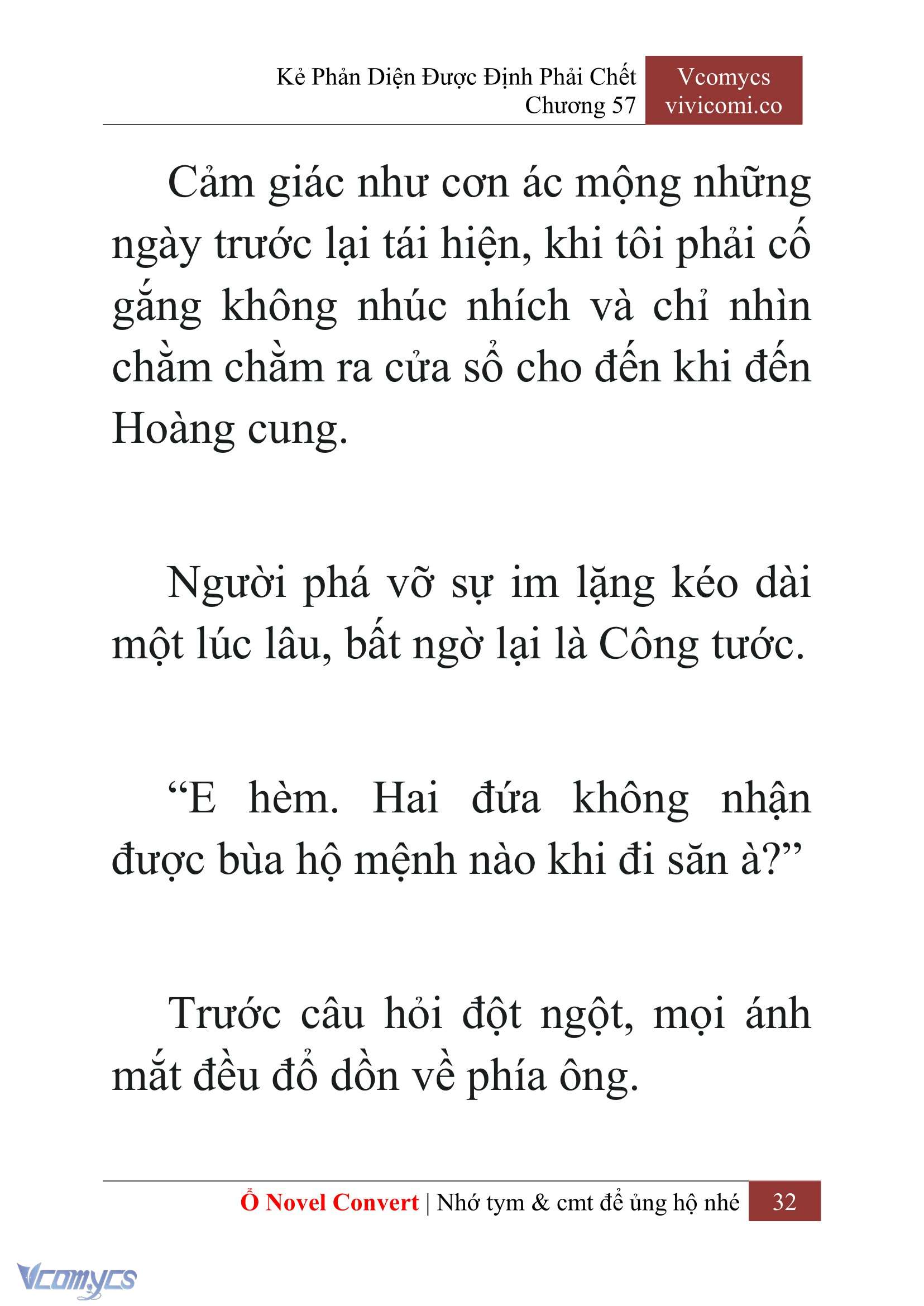 [Novel] Kẻ Phản Diện Được Định Phải Chết Chap 57 - Trang 2