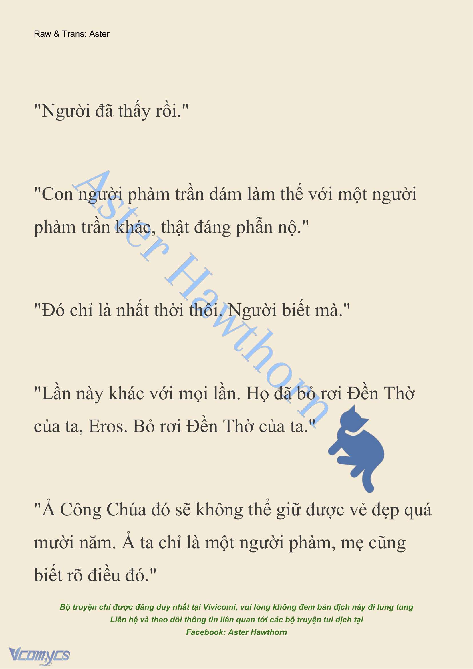 [NOVEL] Dành Cho Các Nữ Thần: Dành cho Psyche Chap 4 - Trang 2
