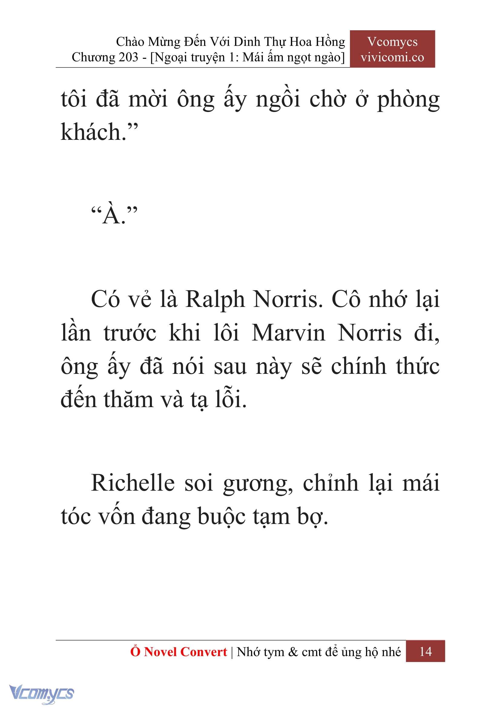[Novel] Chào Mừng Đến Với Dinh Thự Hoa Hồng Chap 203 - Trang 2