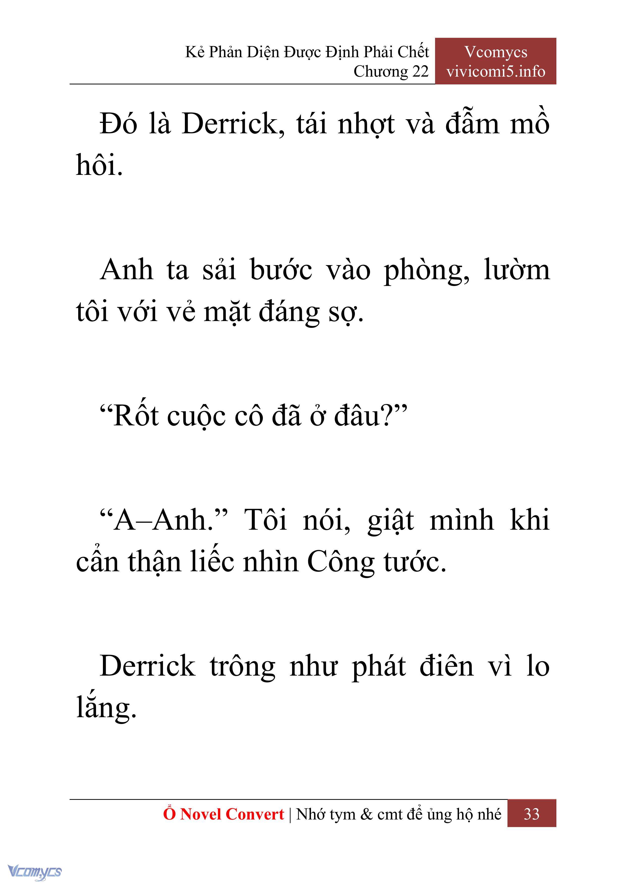 [Novel] Kẻ Phản Diện Được Định Phải Chết Chap 22 - Trang 2