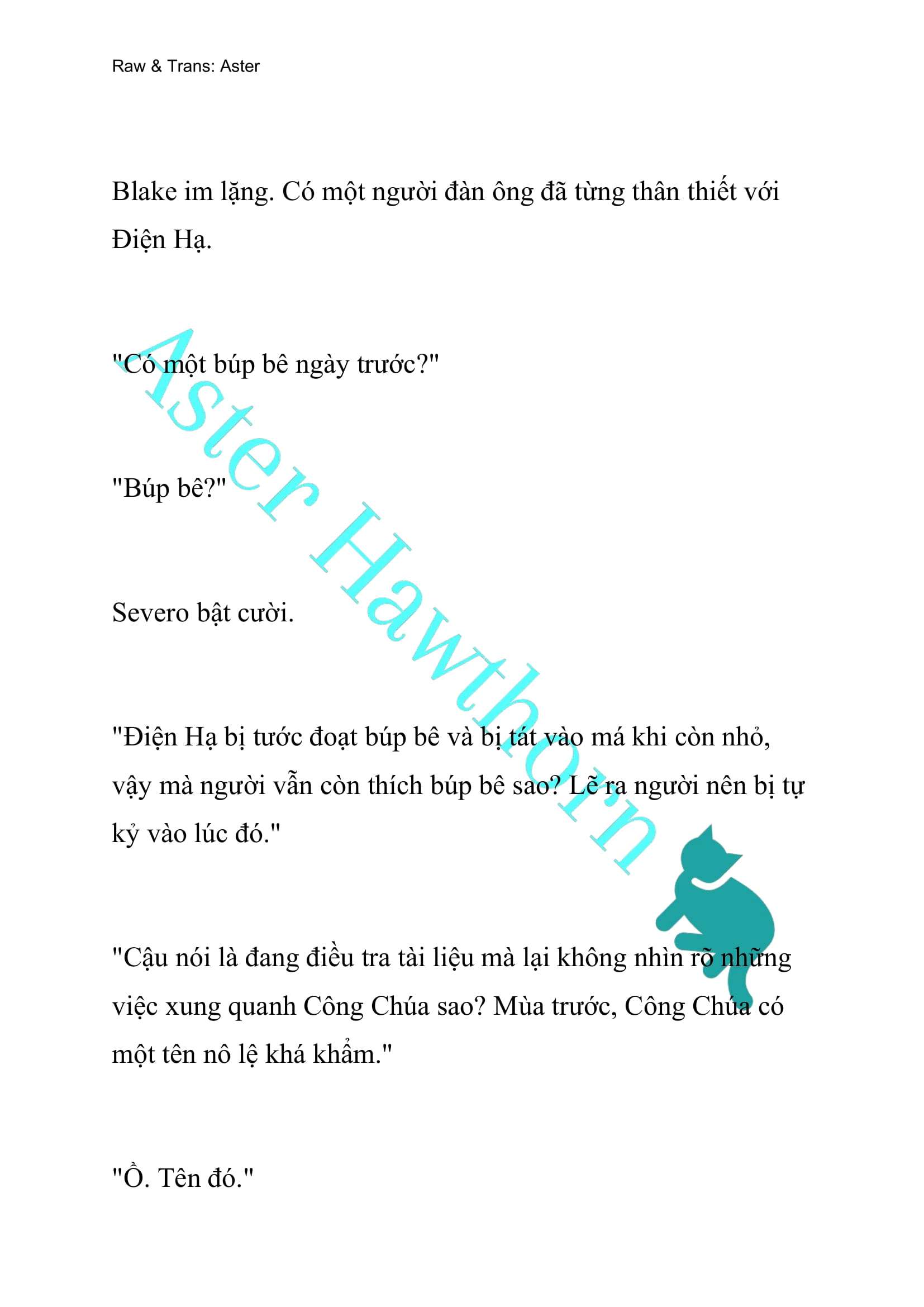 [NOVEL] Búp Bê Trong Phòng Ngủ Của Công Chúa Chap 95 - Trang 2