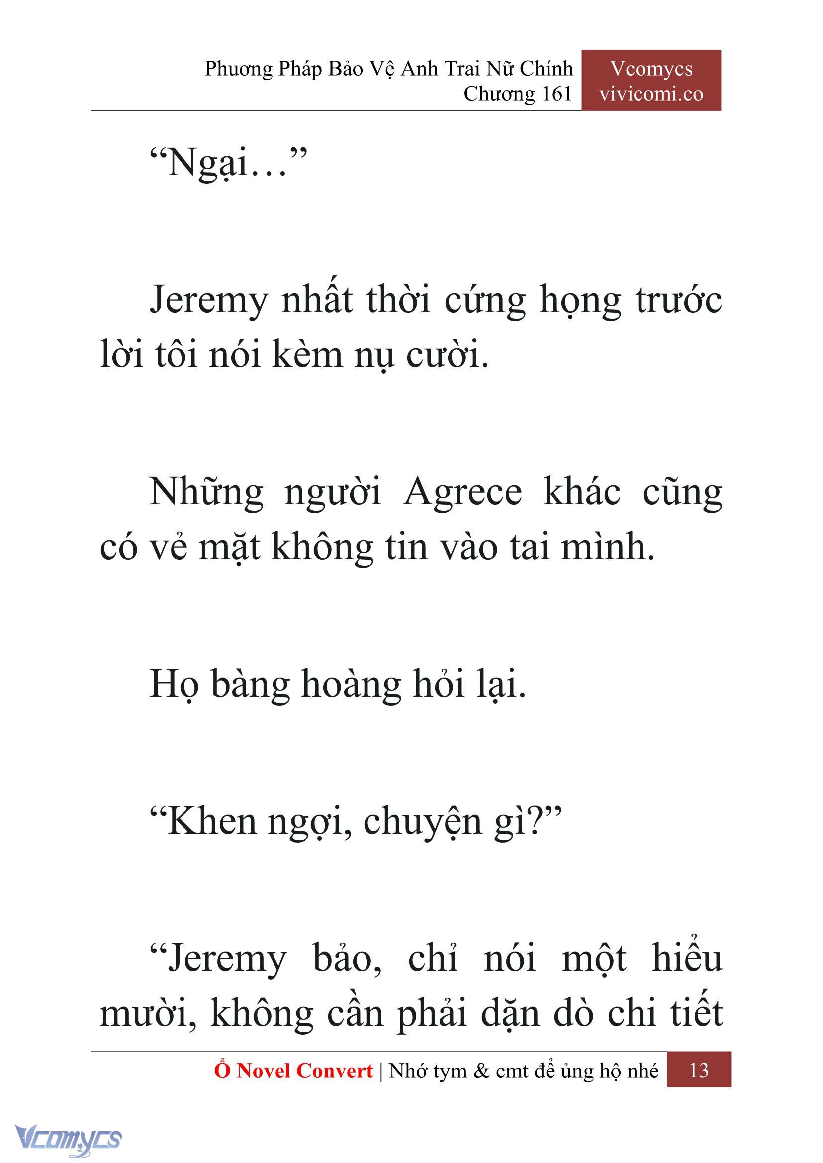[Novel] Phương Pháp Bảo Vệ Anh Trai Nữ Chính Chap 161 - Trang 2