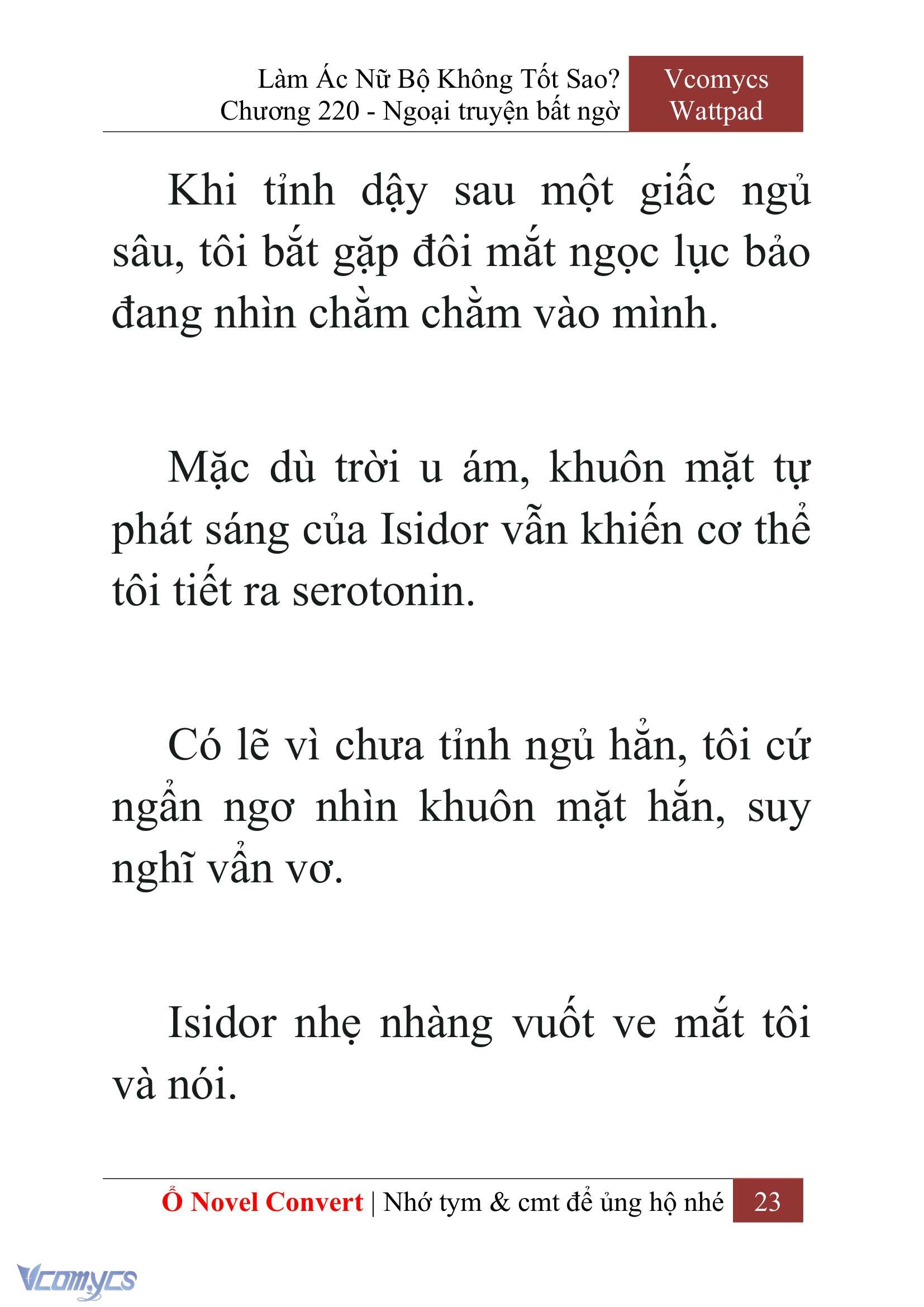 [Novel] Làm Ác Nữ Bộ Không Tốt Sao? Chap 220 - Trang 2