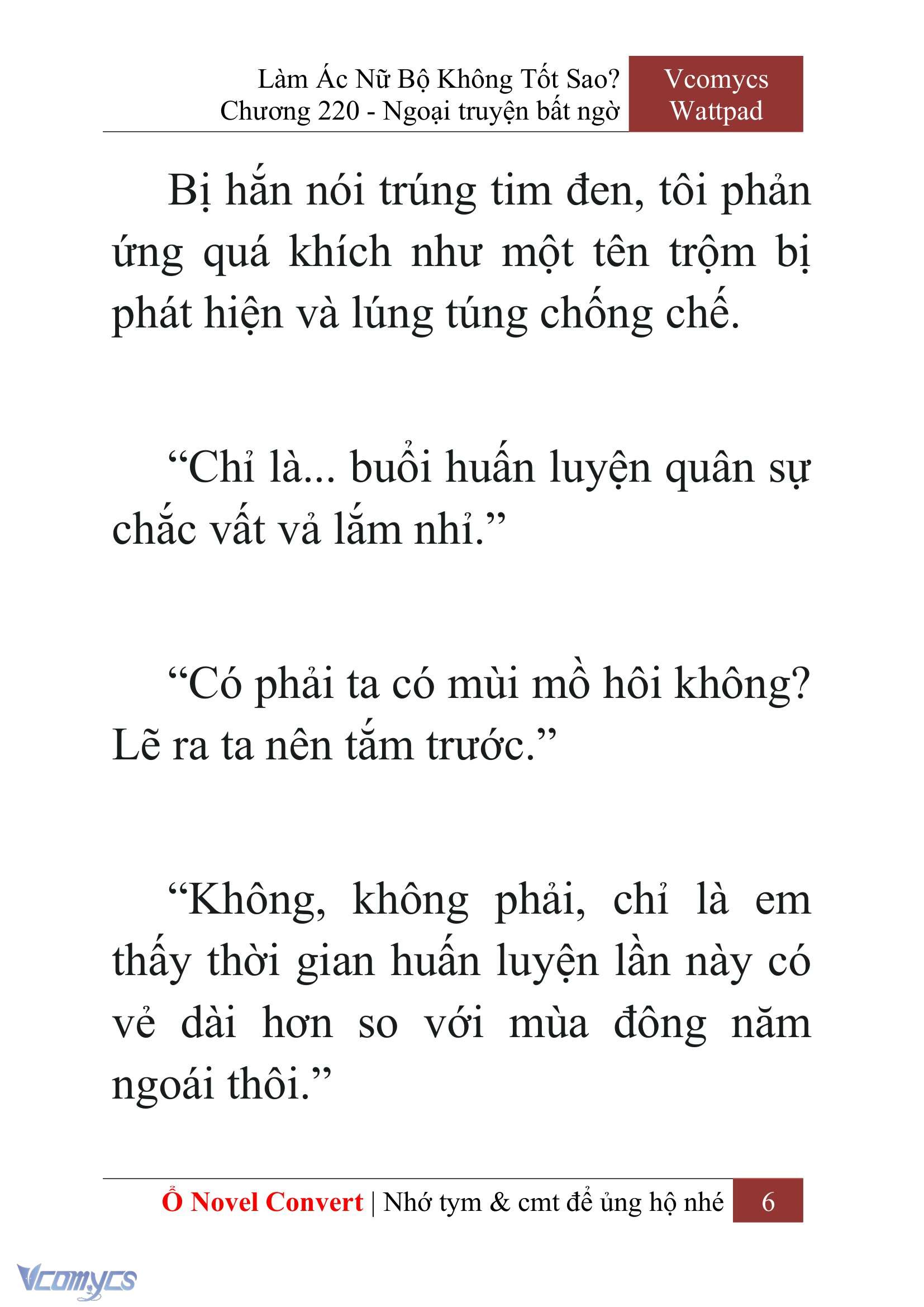 [Novel] Làm Ác Nữ Bộ Không Tốt Sao? Chap 220 - Trang 2