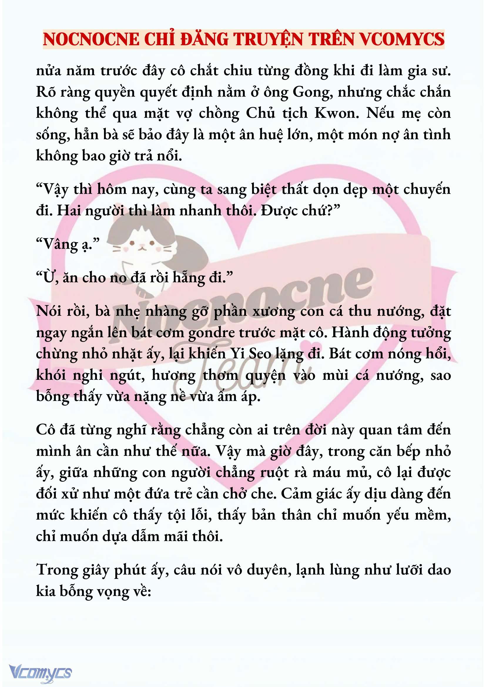 [NOVEL] NGỌN ĐÈN BIỆT VIỆN KHÔNG BAO GIỜ TẮT Chap 5 - Trang 2