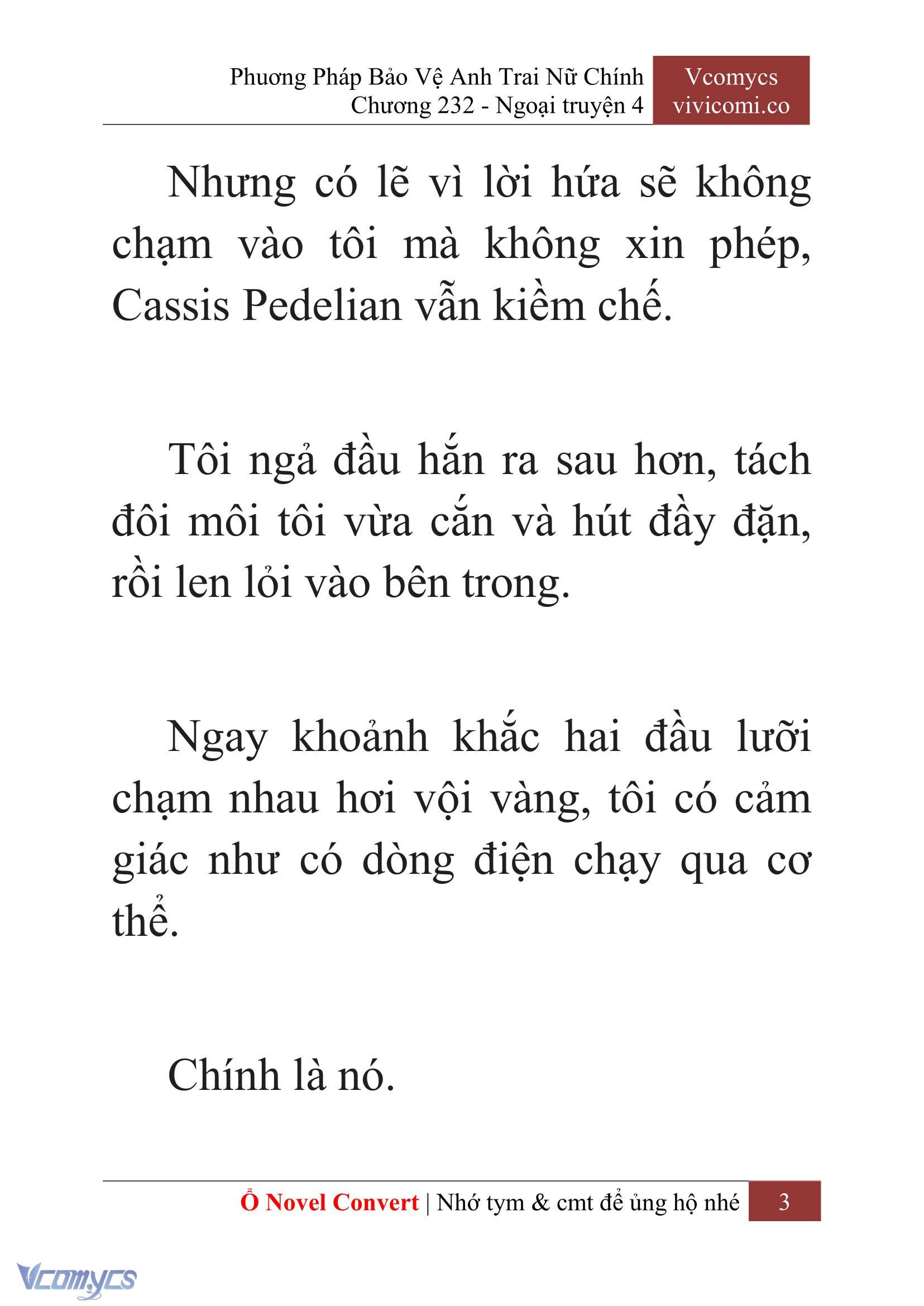 [Novel] Phương Pháp Bảo Vệ Anh Trai Nữ Chính Chap 232 - Trang 2