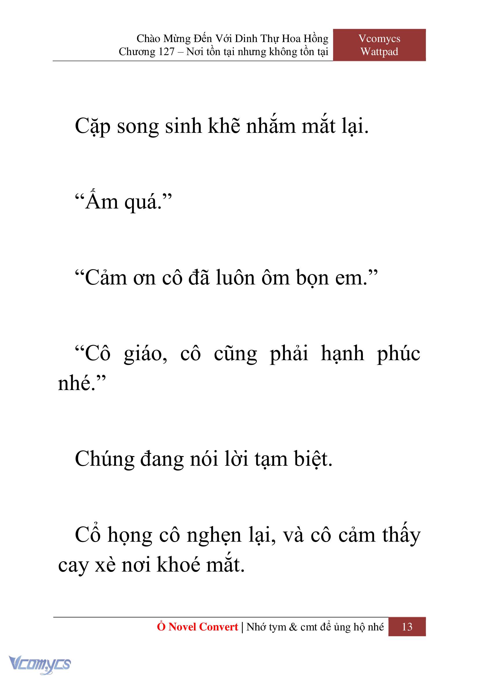[Novel] Chào Mừng Đến Với Dinh Thự Hoa Hồng Chap 127 - Trang 2