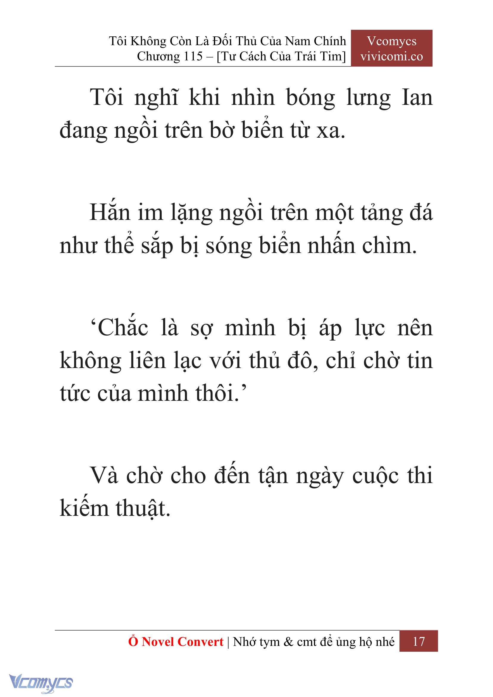 [Novel] Tôi Không Còn Là Đối Thủ Của Nam Chính Chap 115 - Trang 2