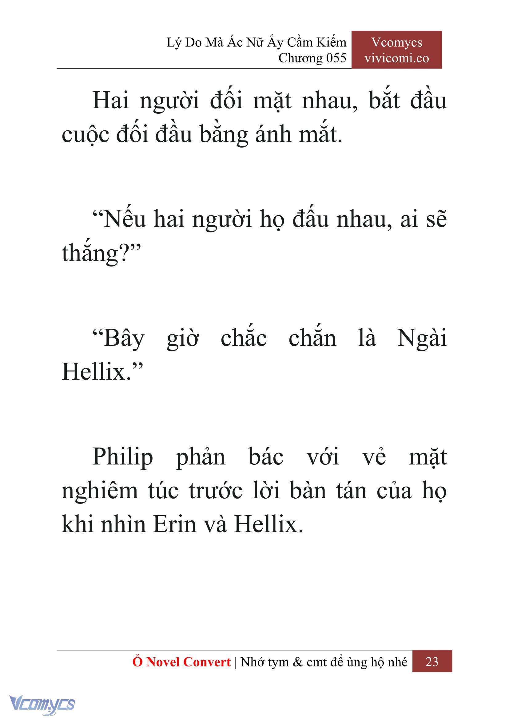 [Novel] Lý Do Mà Ác Nữ Ấy Cầm Kiếm Chap 55 - Trang 2