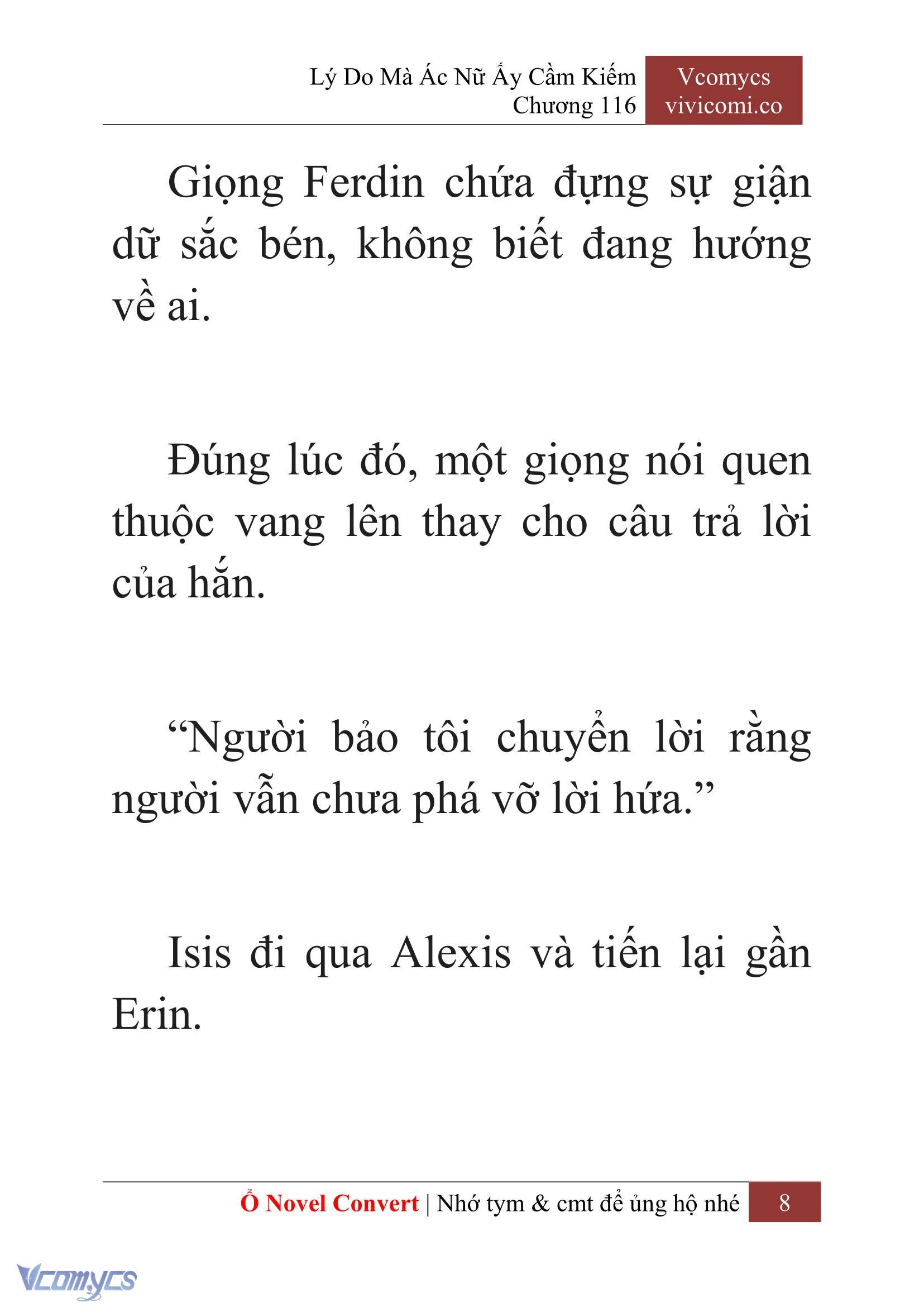 [Novel] Lý Do Mà Ác Nữ Ấy Cầm Kiếm Chap 116 - Trang 2