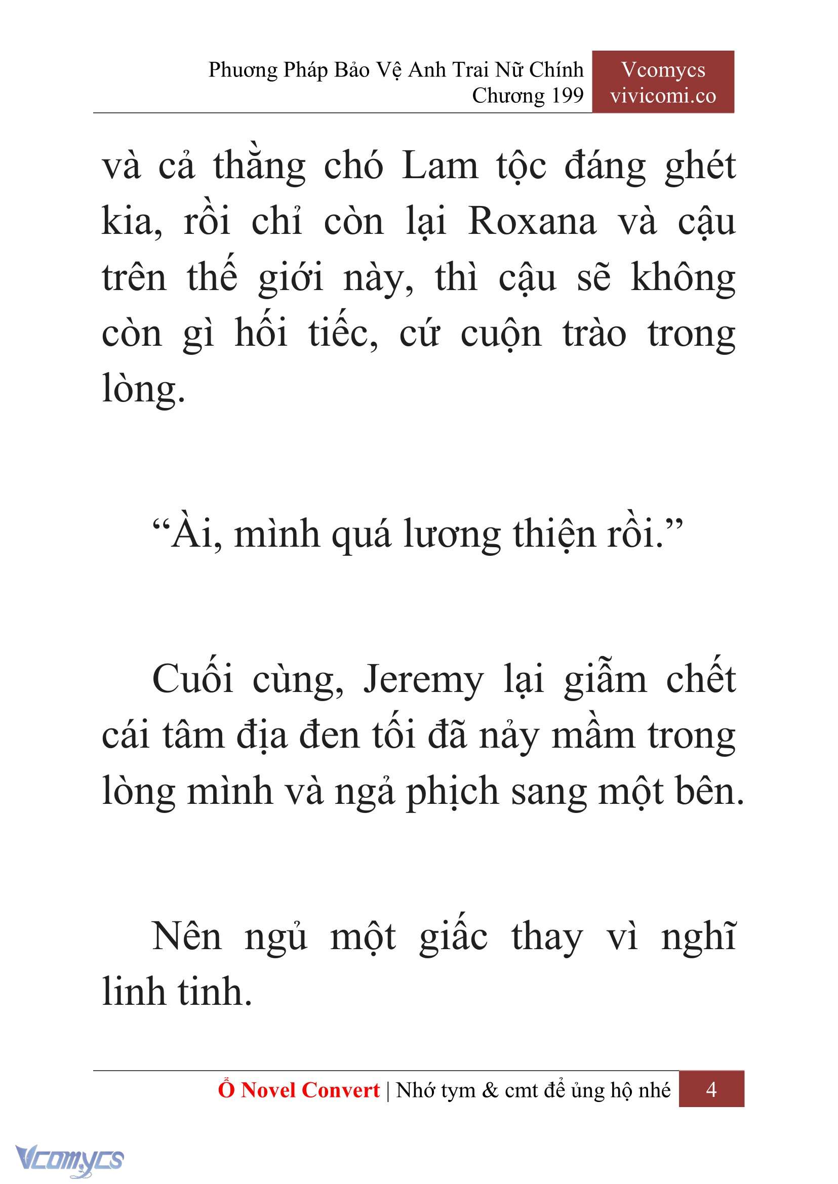 [Novel] Phương Pháp Bảo Vệ Anh Trai Nữ Chính Chap 199 - Trang 2