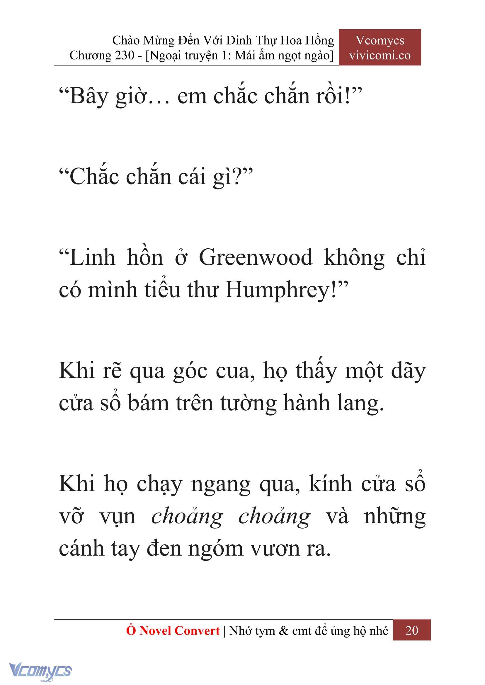 [Novel] Chào Mừng Đến Với Dinh Thự Hoa Hồng Chap 230 - Trang 2