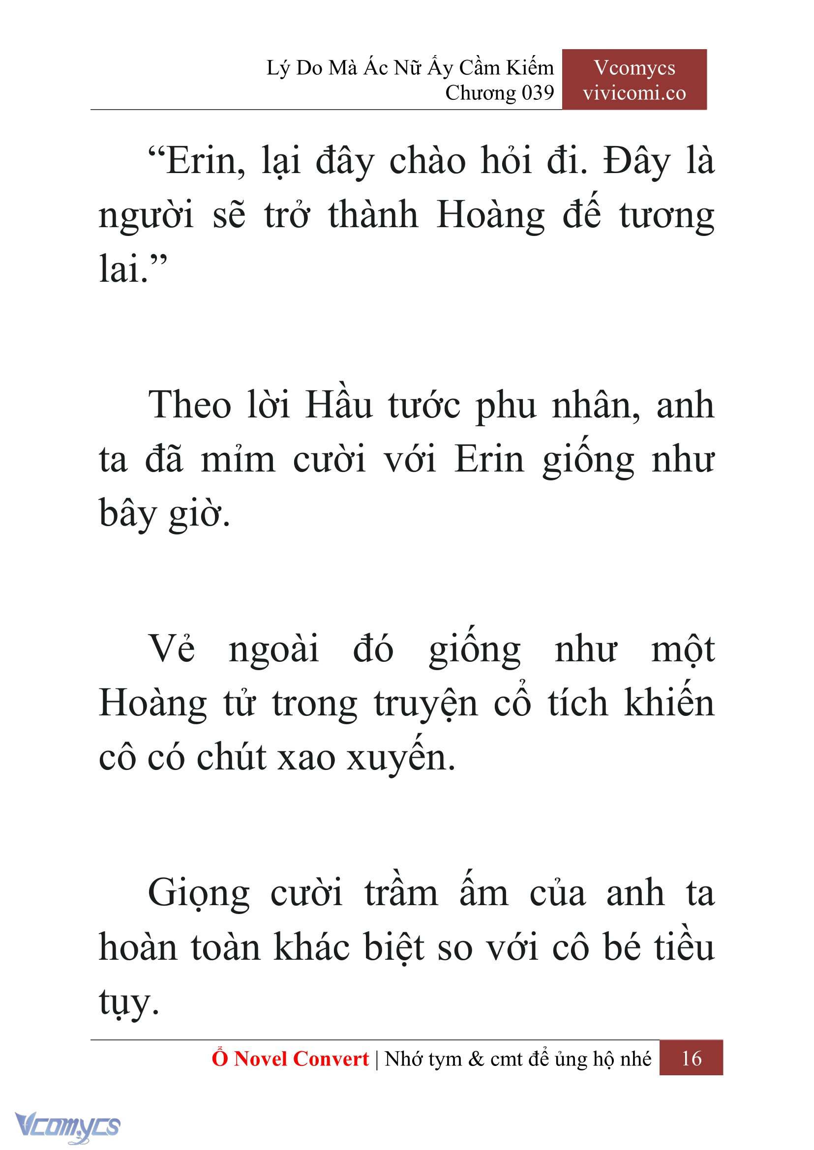 [Novel] Lý Do Mà Ác Nữ Ấy Cầm Kiếm Chap 39 - Trang 2