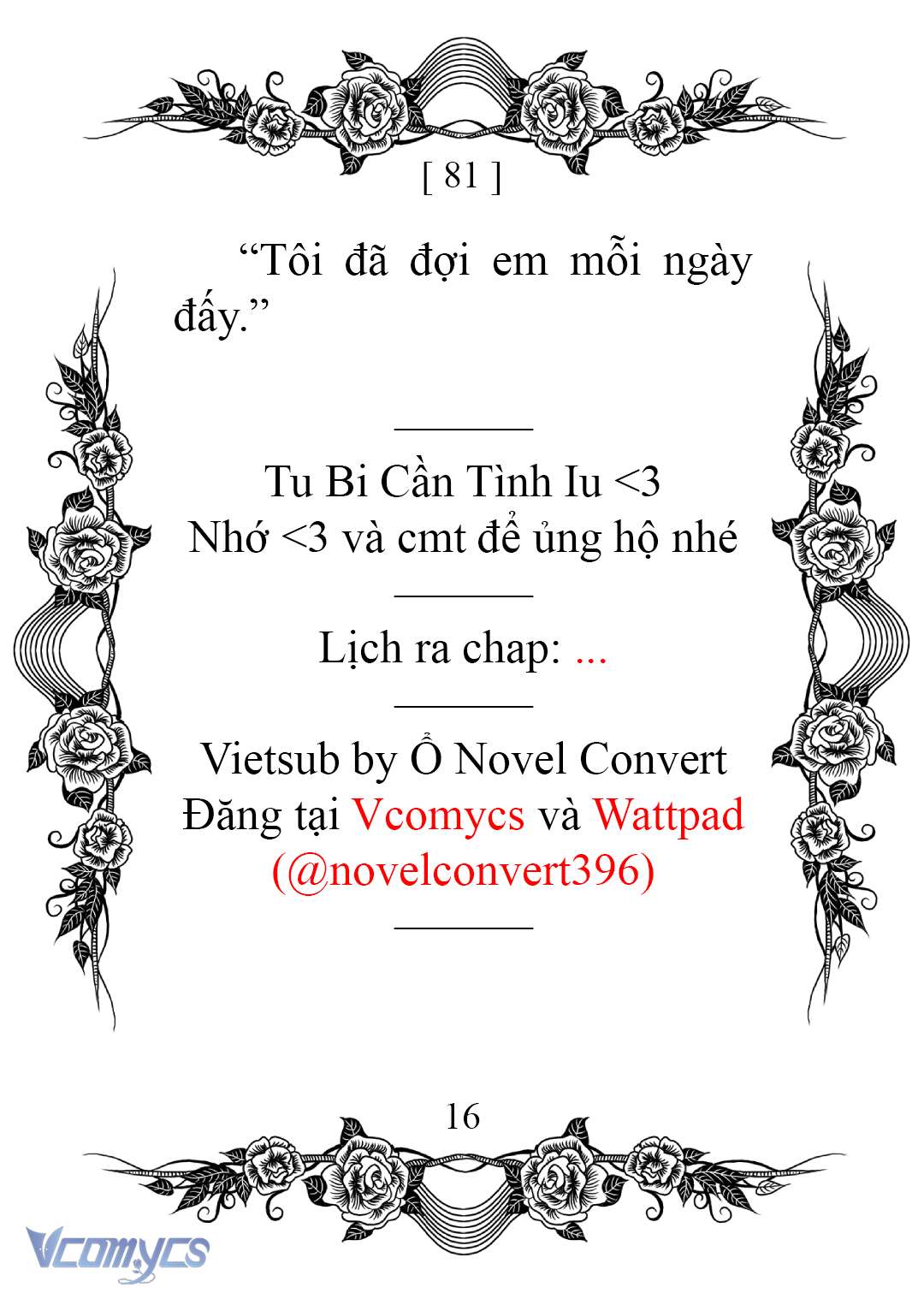 [Novel] Chào Mừng Đến Với Dinh Thự Hoa Hồng Chap 81 - Trang 2