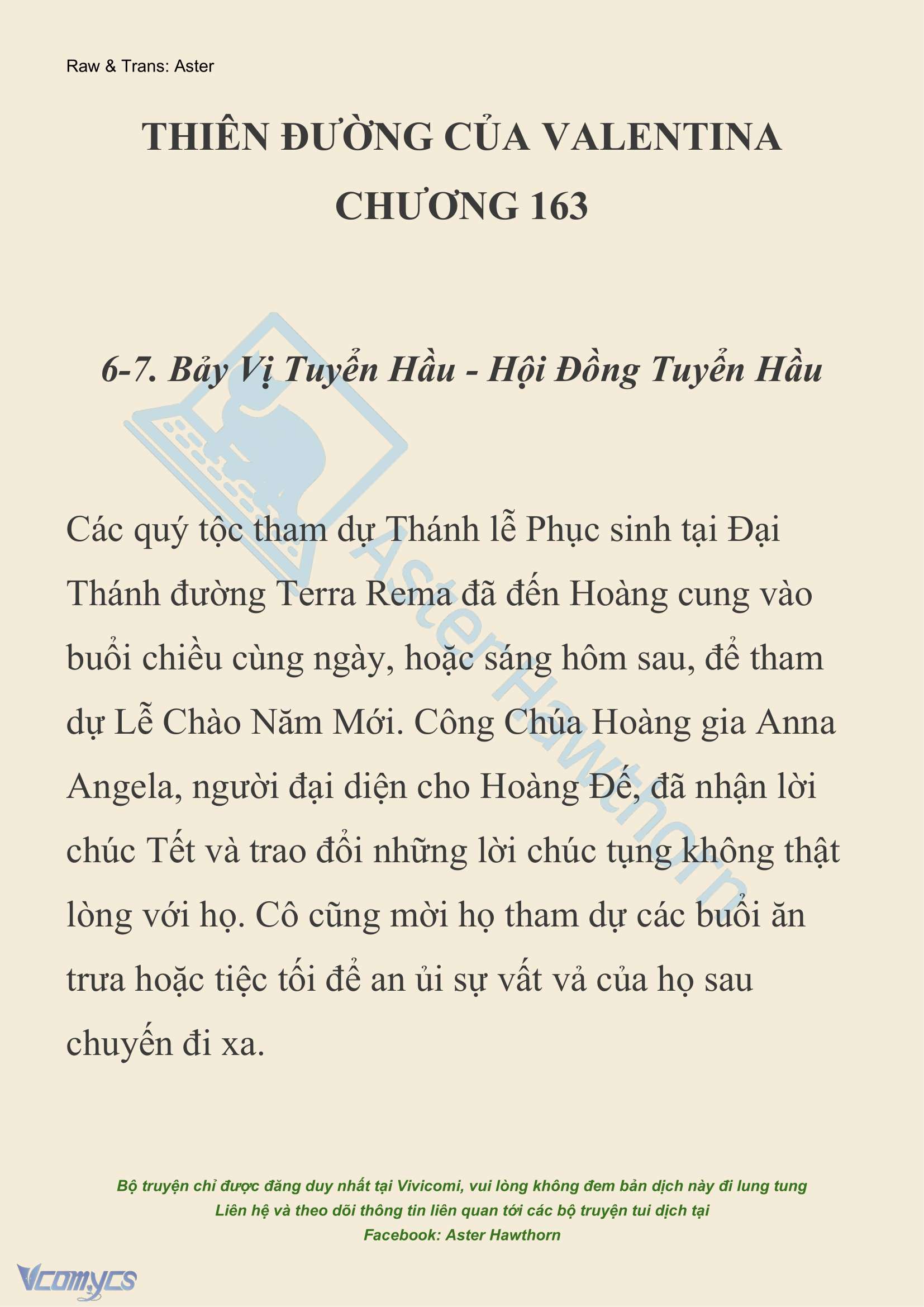 [NOVEL] Thiên Đường Của Valentina Chap 163 - Trang 2