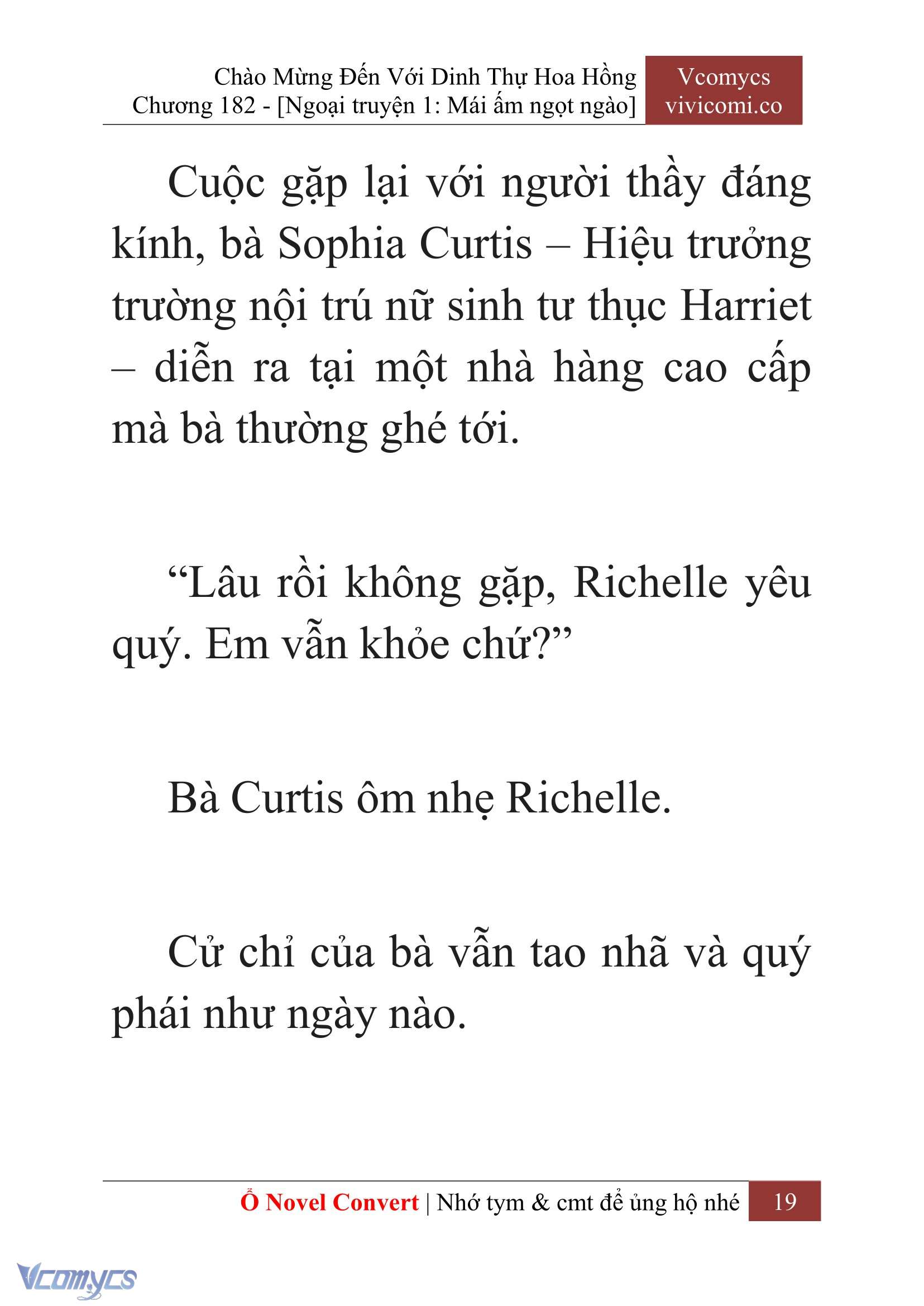 [Novel] Chào Mừng Đến Với Dinh Thự Hoa Hồng Chap 182 - Trang 2