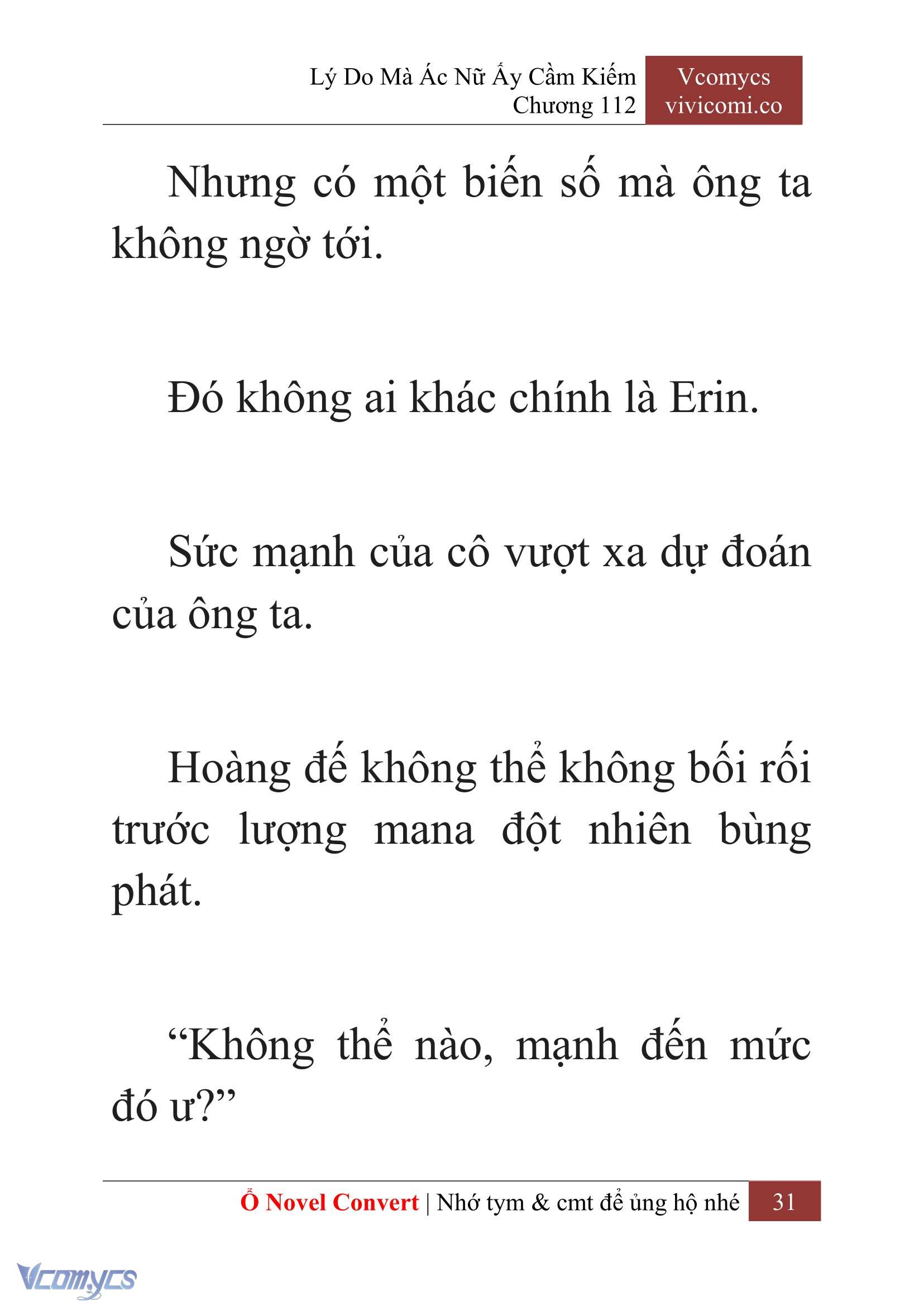 [Novel] Lý Do Mà Ác Nữ Ấy Cầm Kiếm Chap 112 - Trang 2