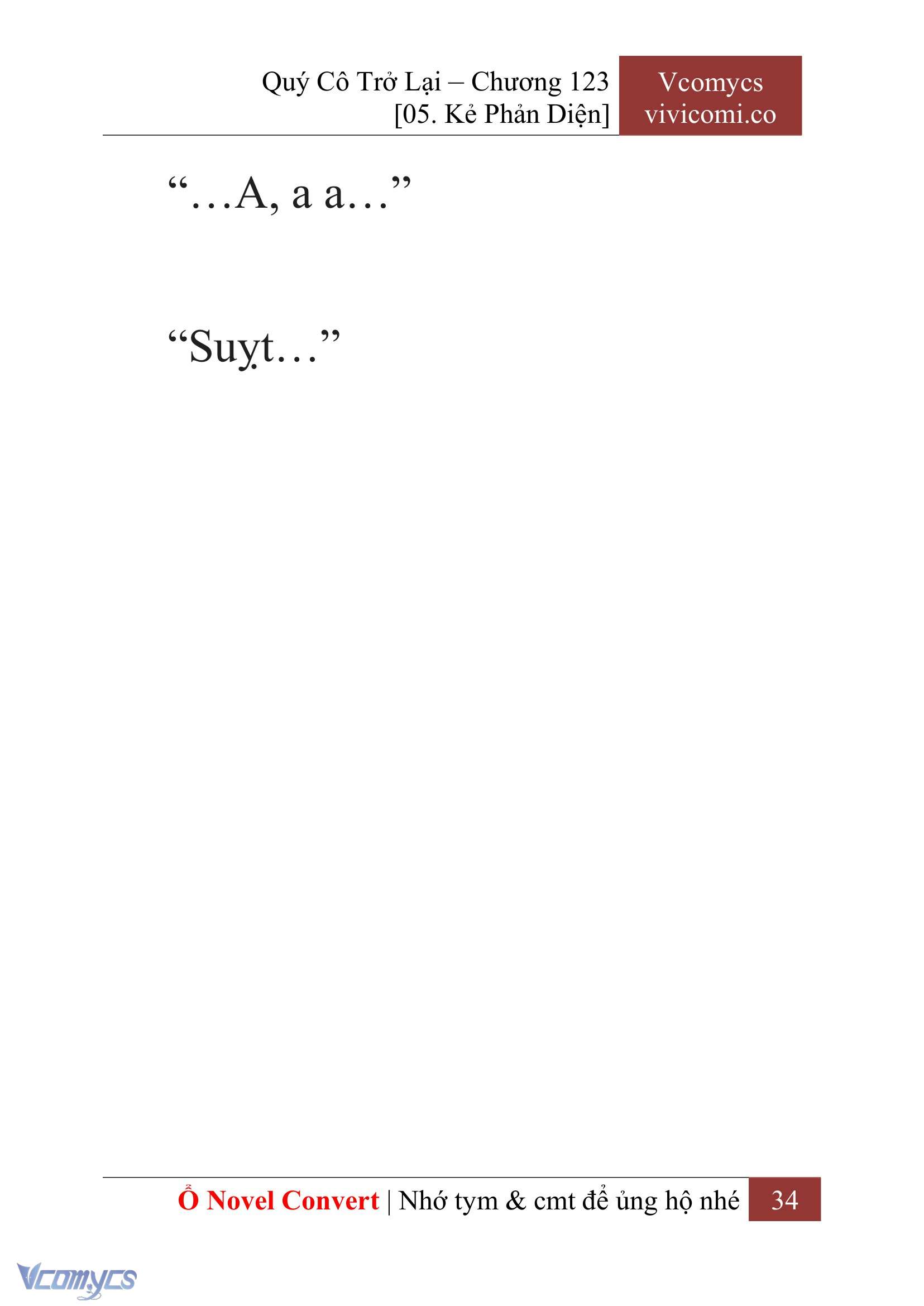 [Novel] Quý Cô Trở Lại Chap 123 - Trang 2