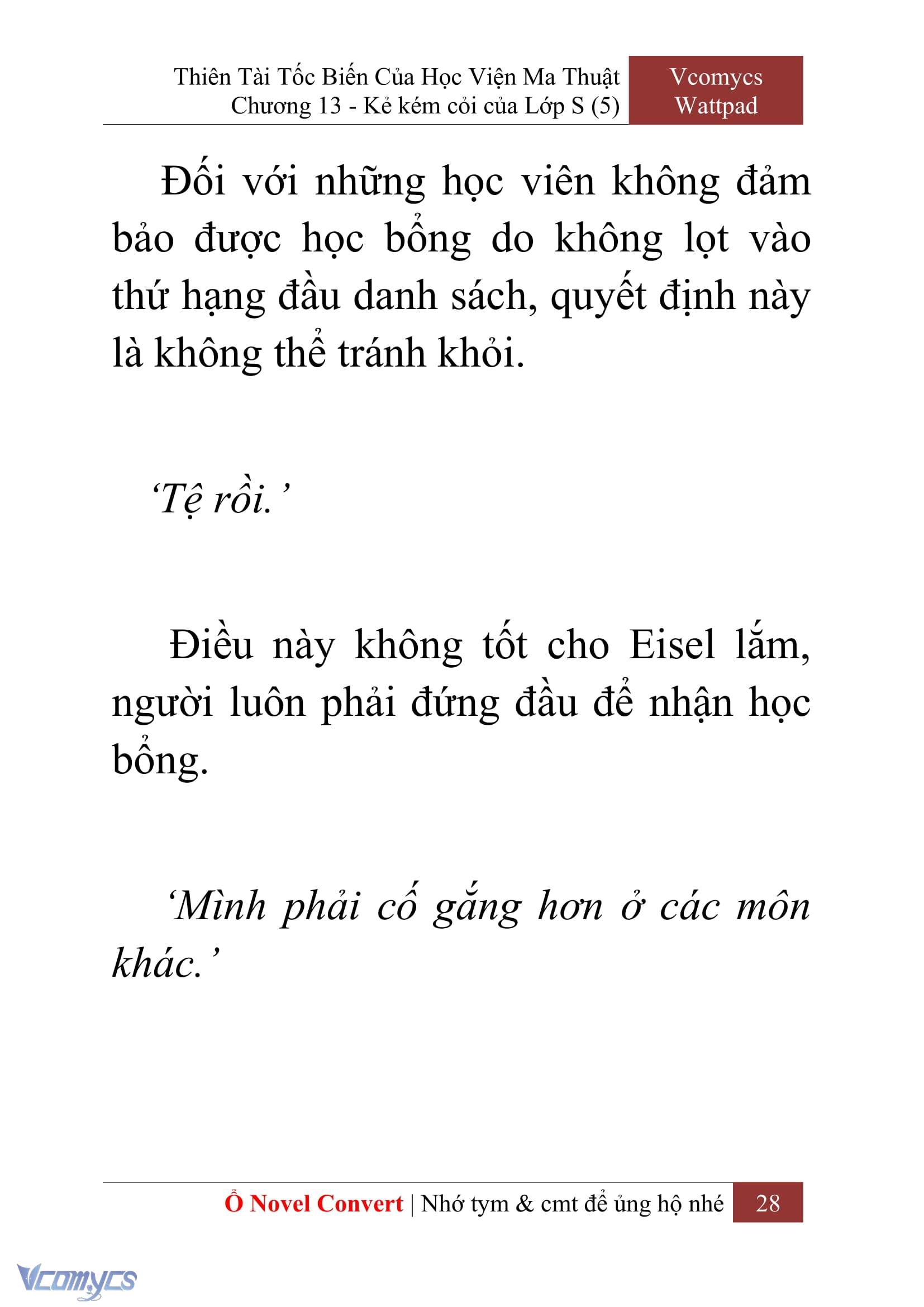 [Novel] Thiên Tài Tốc Biến Của Học Viện Ma Thuật Chap 13 - Trang 2