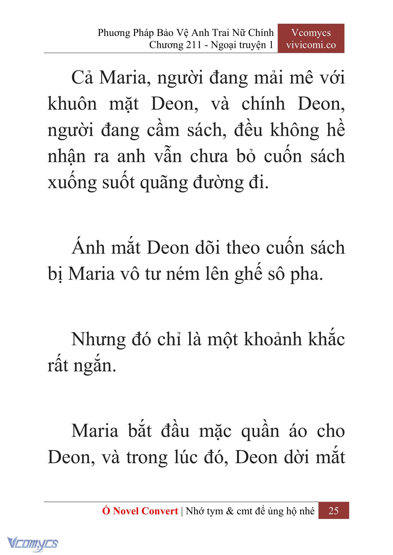 [Novel] Phương Pháp Bảo Vệ Anh Trai Nữ Chính Chap 211 - Trang 2